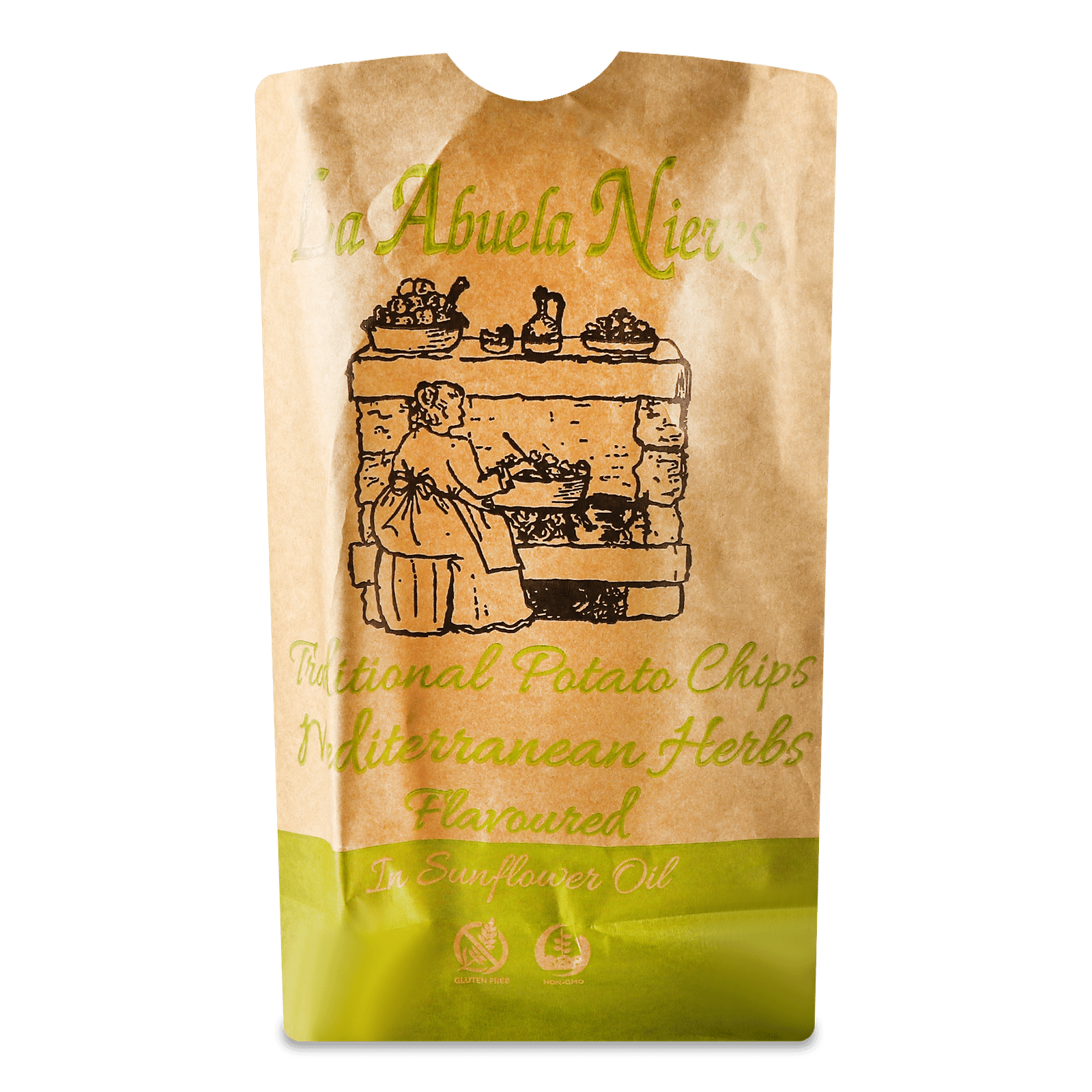 Чипси La Abuela Nieves зі смаком середземноморських трав - 1
