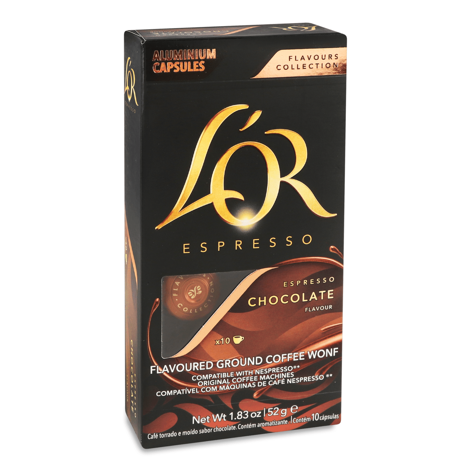 Кава мелена L'OR Espresso Chocolate 10 капсул - 1