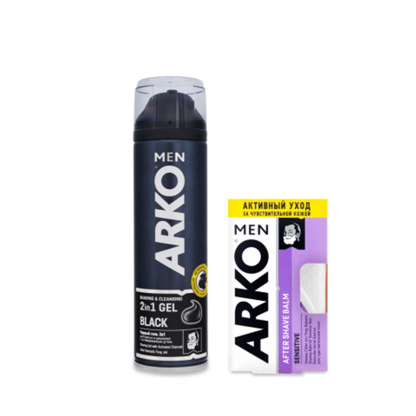 Разом дешевше піна для гоління та бальзам ARKO MEN - 1