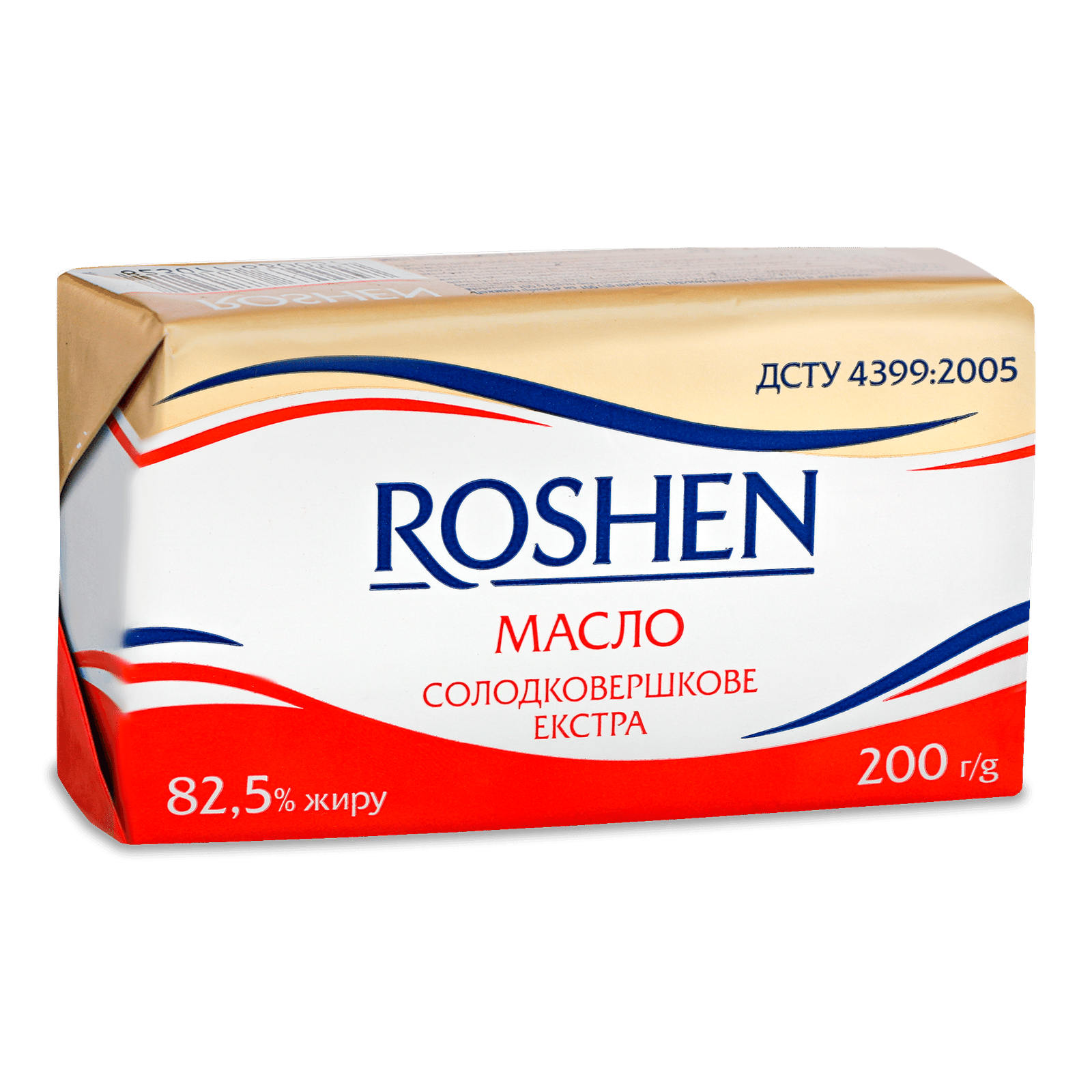 Масло солодковершкове Roshen екстра 82,5% - 1