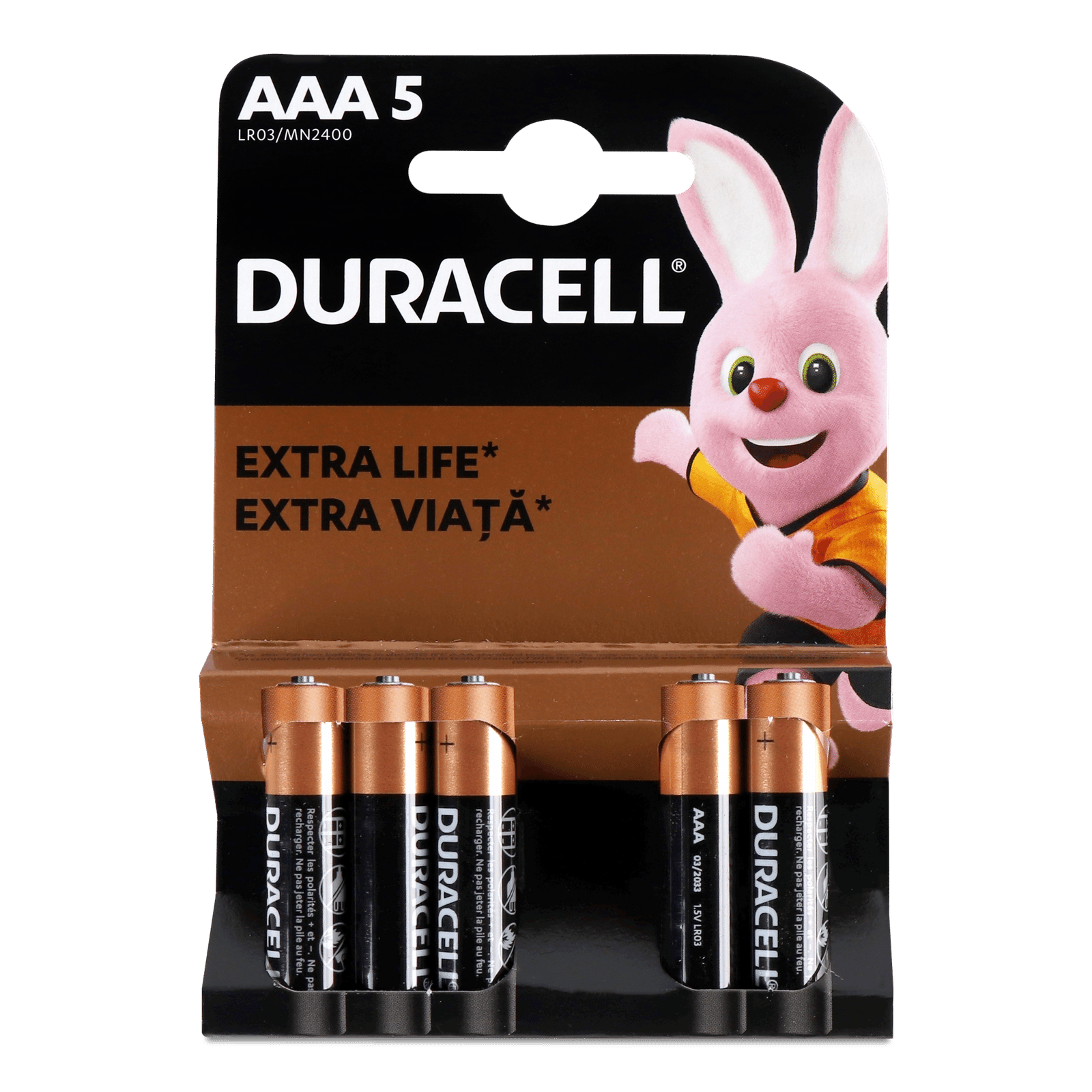 Батарейки Duracell AАA LR03 MN2400 - 1
