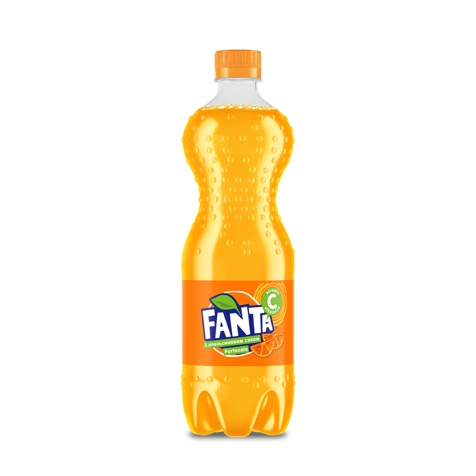 Напій Fanta з апельсиновим соком сильногазований - 1