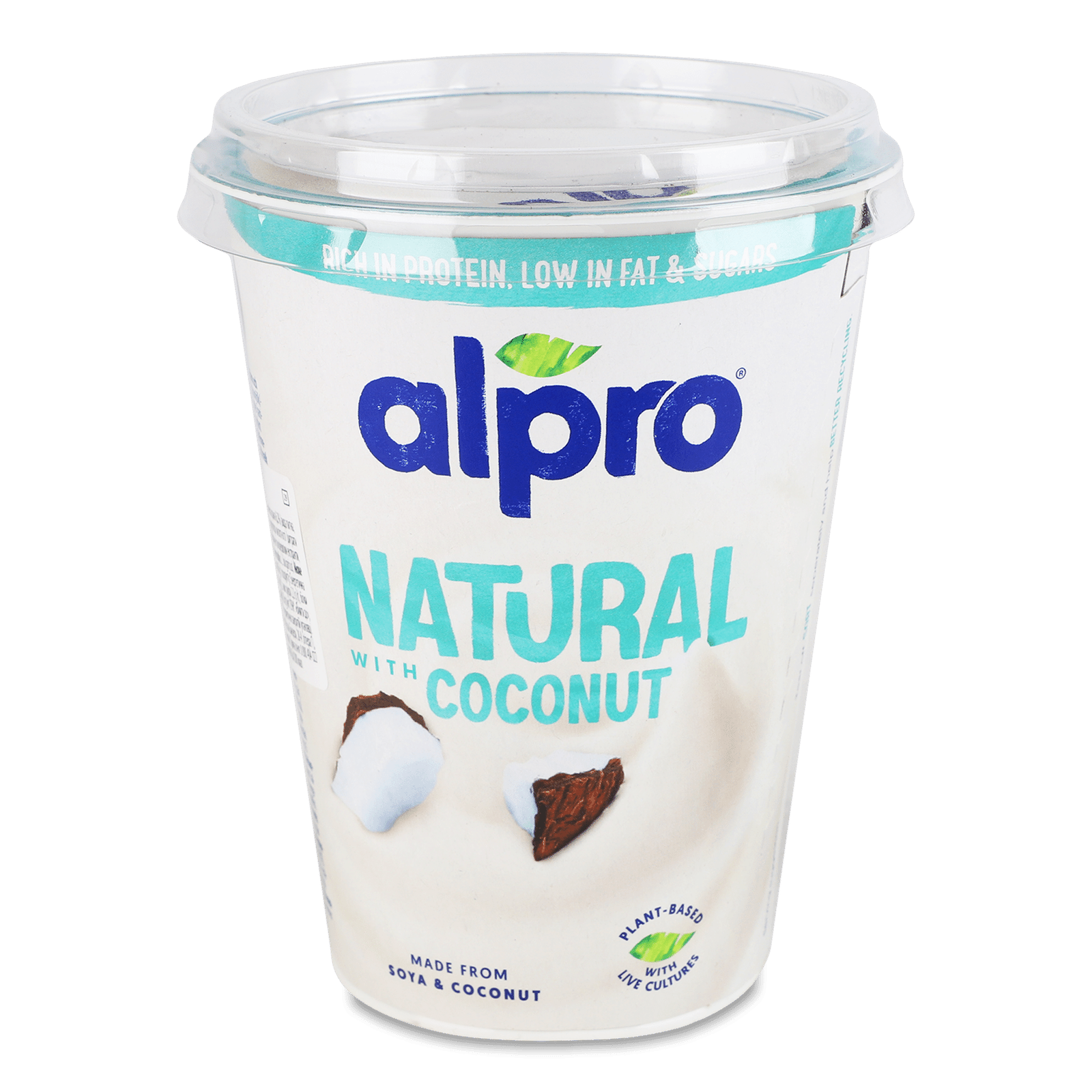 Продукт Alpro соєвий ферментований кокос, стакан - 1