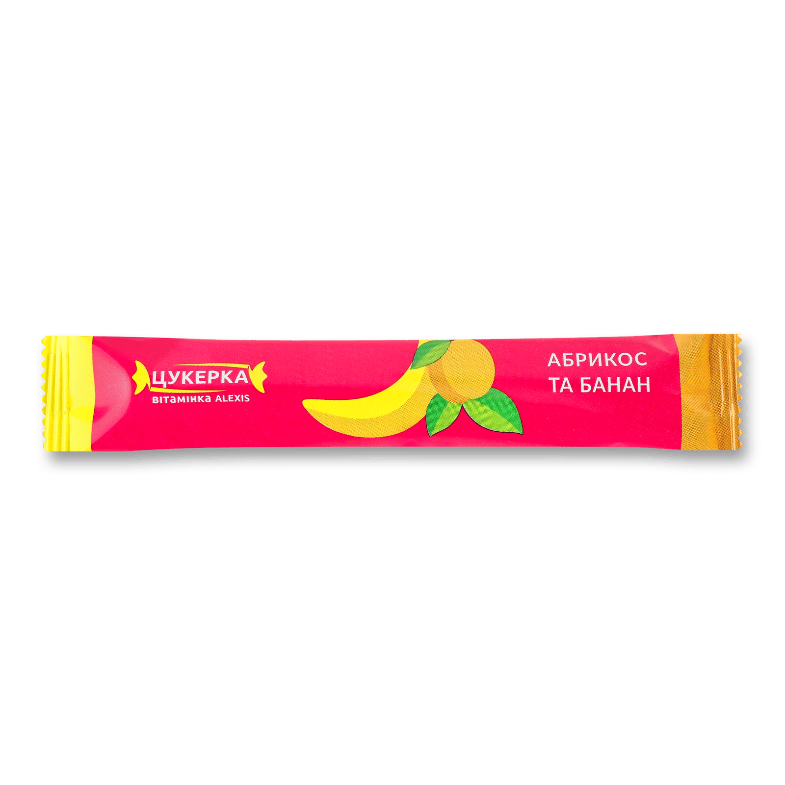 Пастила фруктова цукерка-вітамінка абрикос-банан - 1