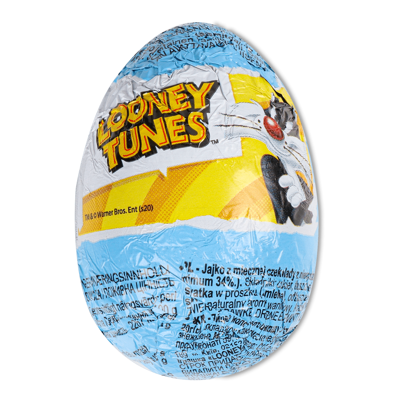 Яйце шоколадне Looney Tunes з сюрпризом - 1