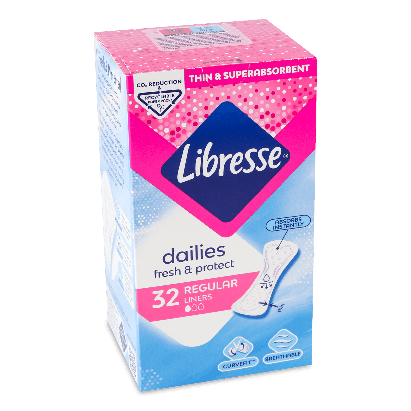 Прокладки щоденні Libresse Daily Fresh Normal Plus - 1