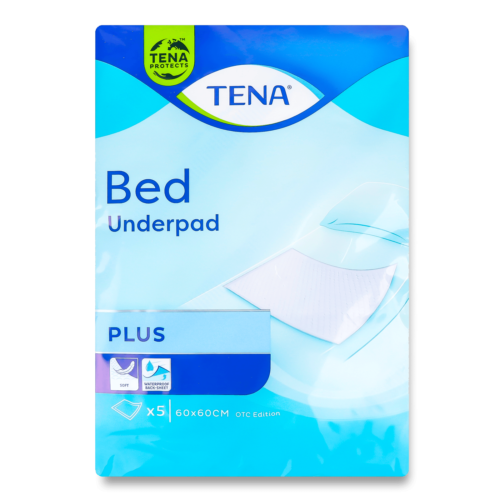 Пелюшки Tena Bed Plus 60X60 см - 1