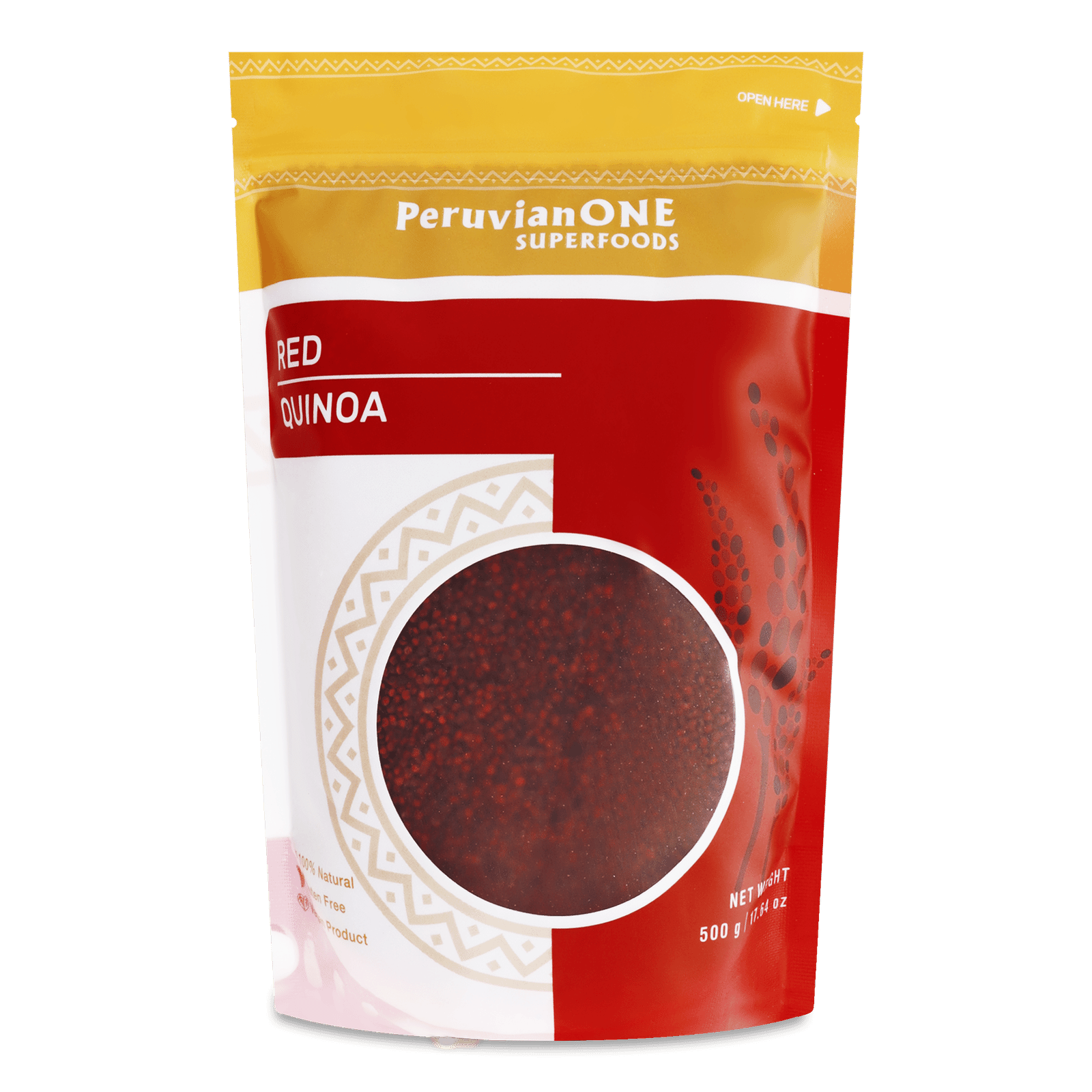 Кіноа PeruvianONE Superfoods червона - 1