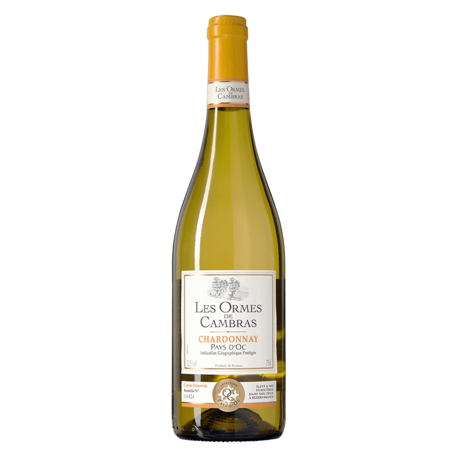 Вино Les Ormes de Cambras Chardonnay - 1
