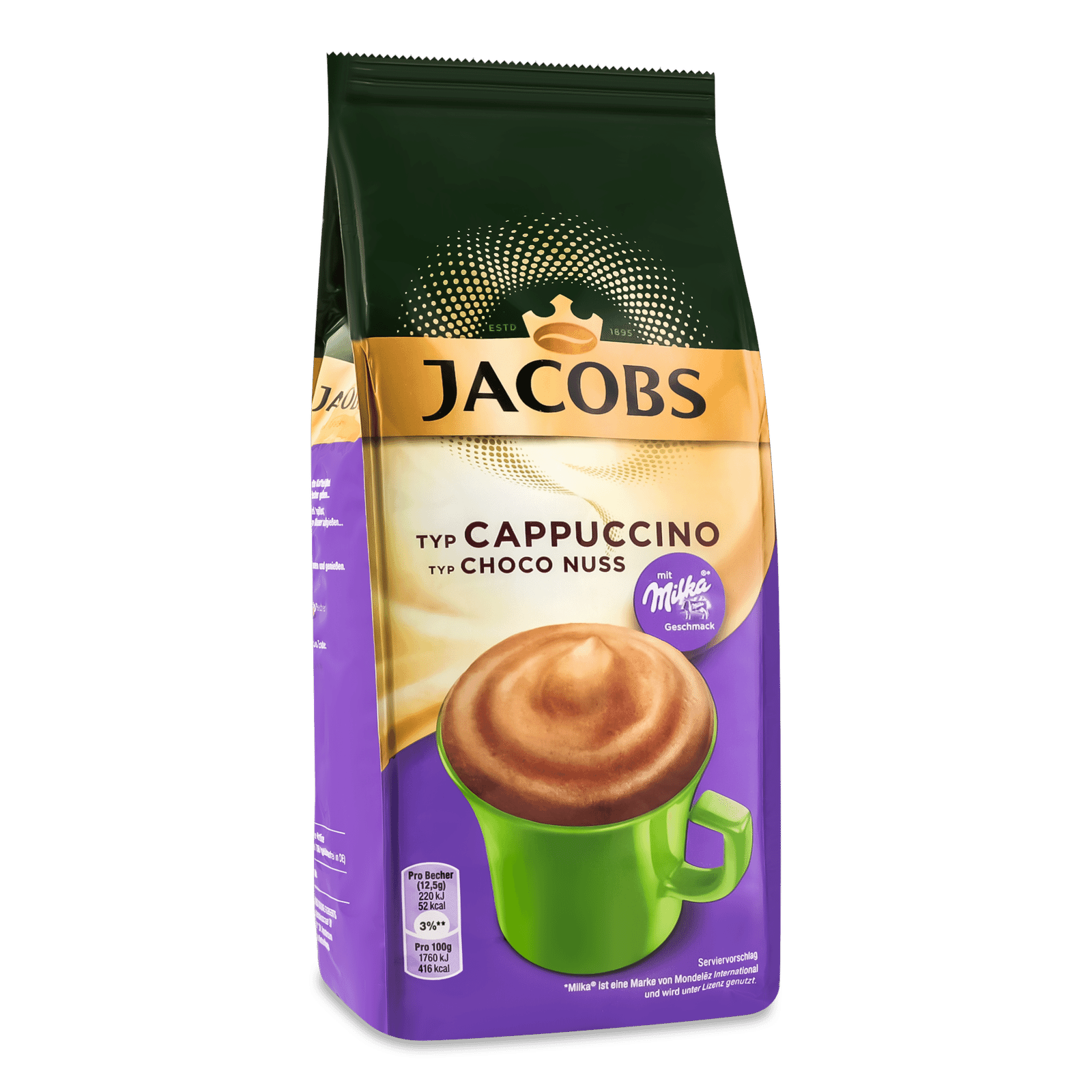 Напій кавовий Jacobs Cappuccino choco nuss - 1