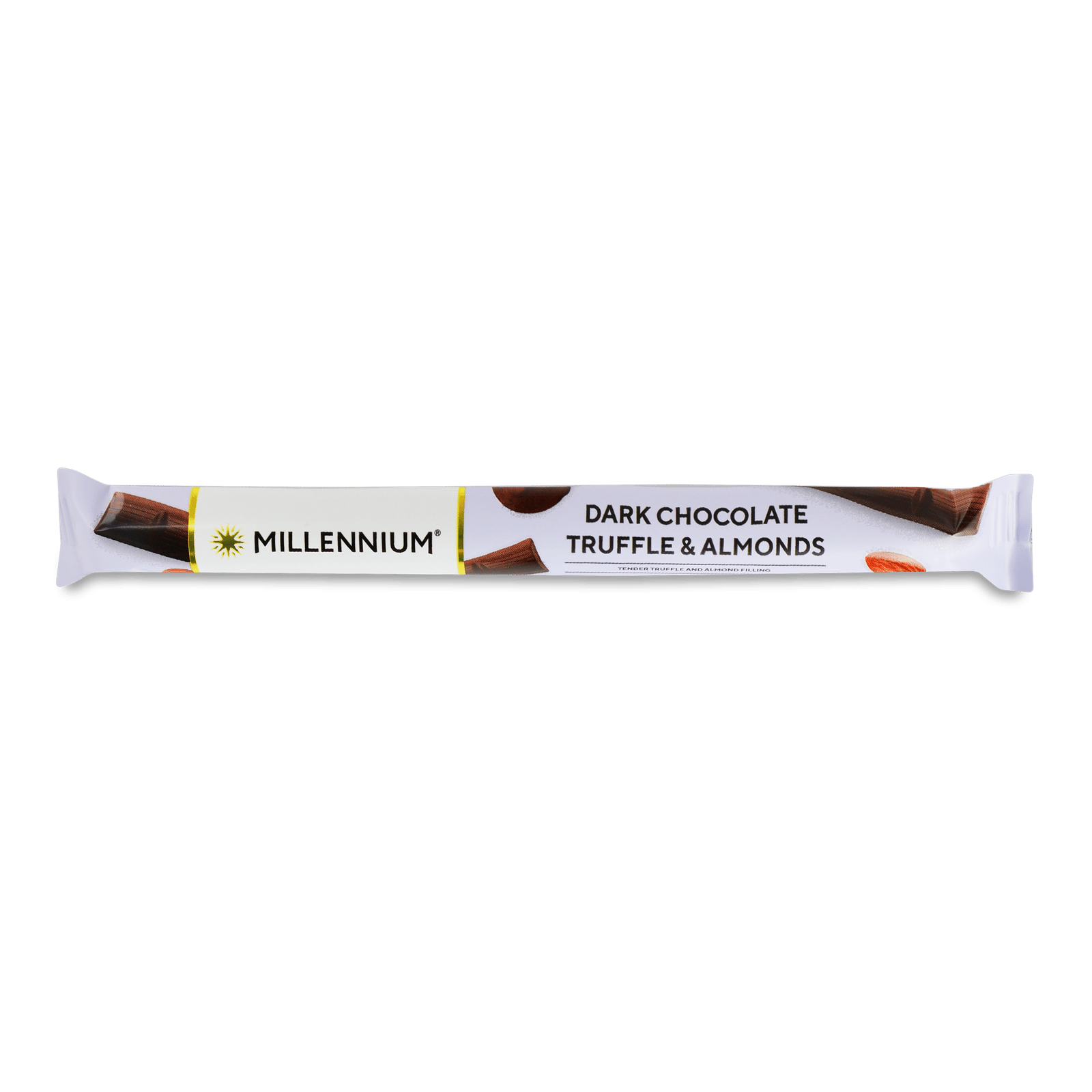Шоколад чорний Millennium з трюфельною начинкою та мигдалем - 1