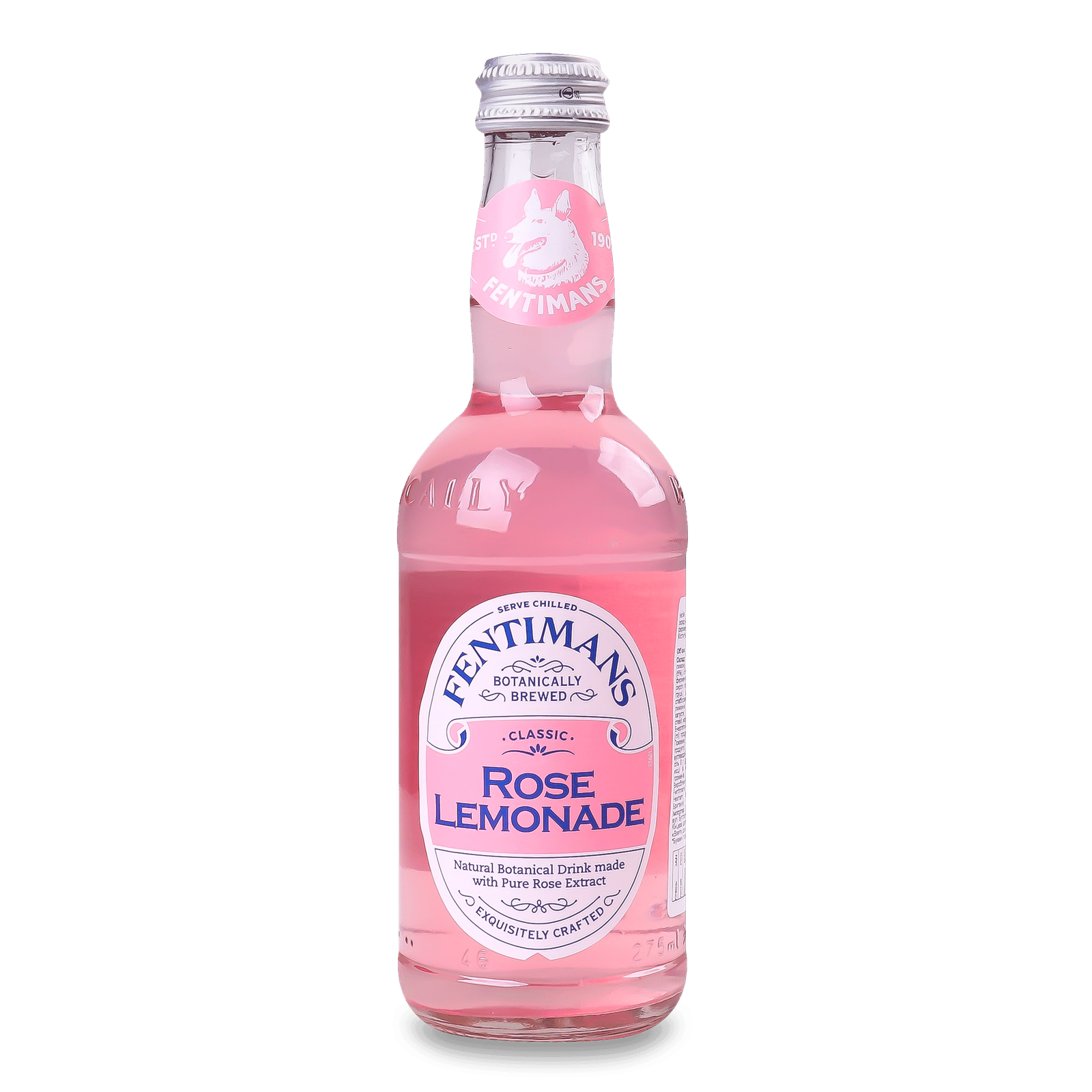 Напій Fentimans Rose Lemonade безалкогольний сильногазований - 1