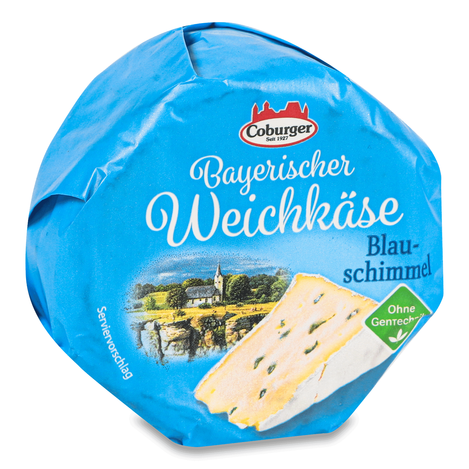 Сир Coburger Bayerischer Weichkase Blauschimmel 45% - 1