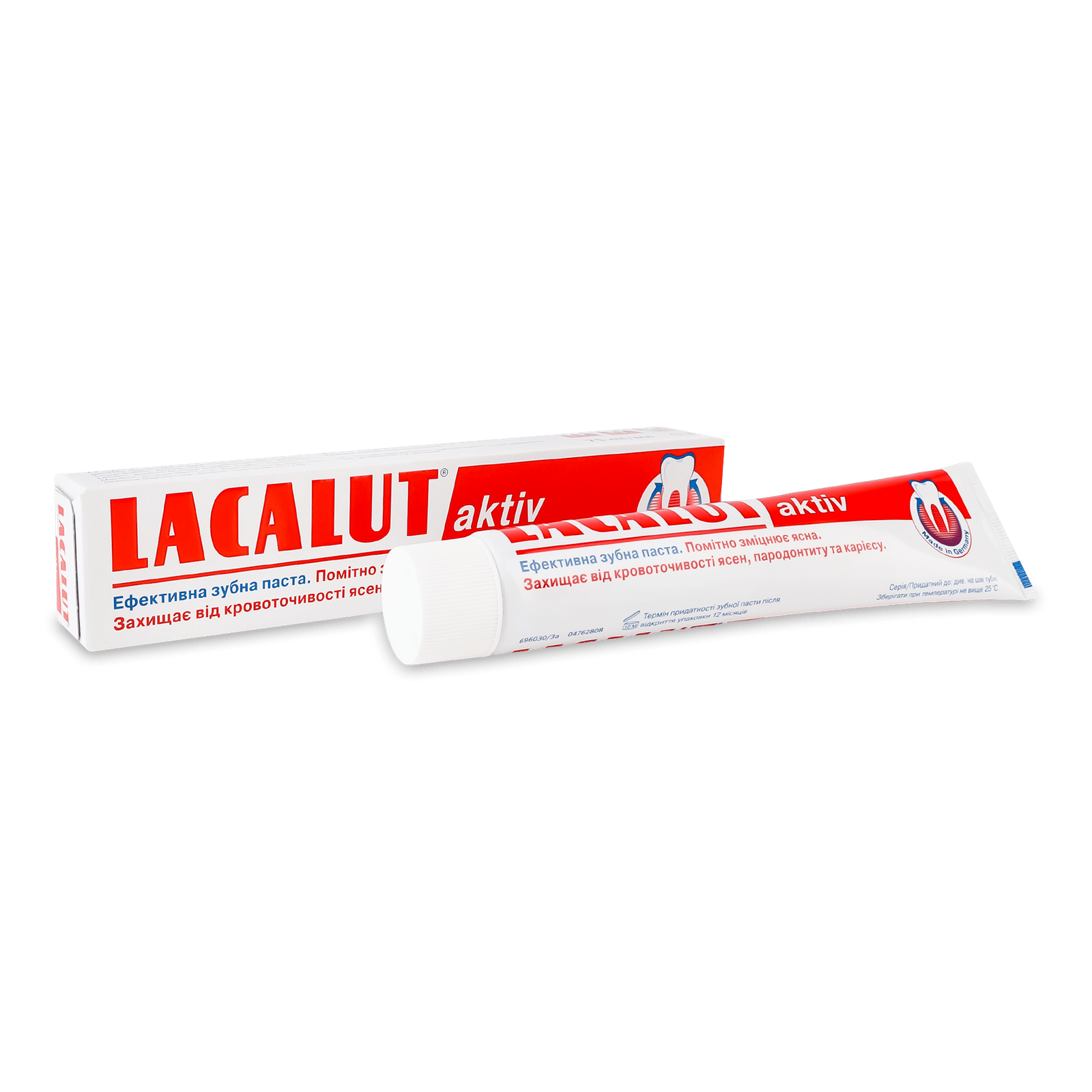 Паста зубна Lacalut aktiv - 1