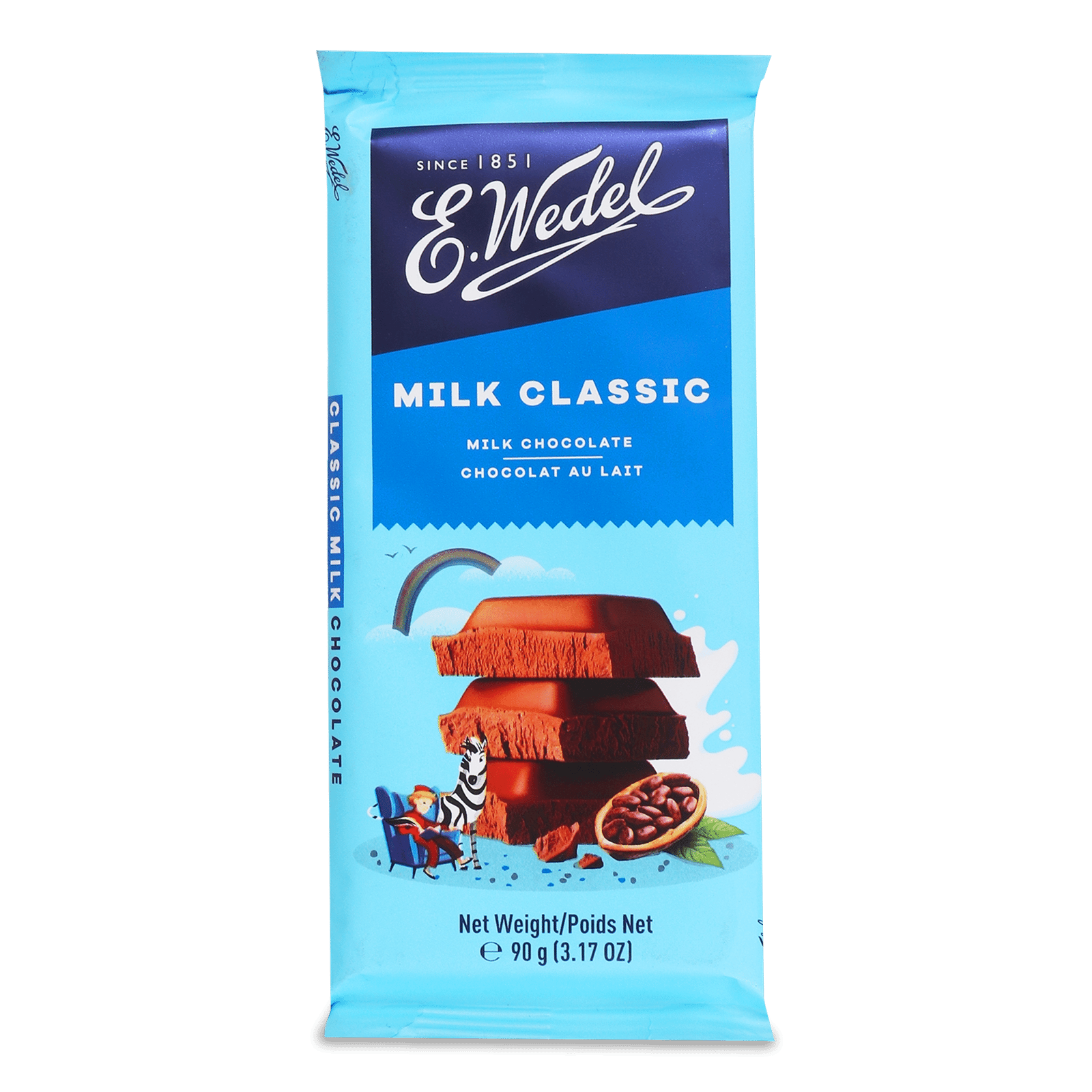 Шоколад молочний E.Wedel - 1