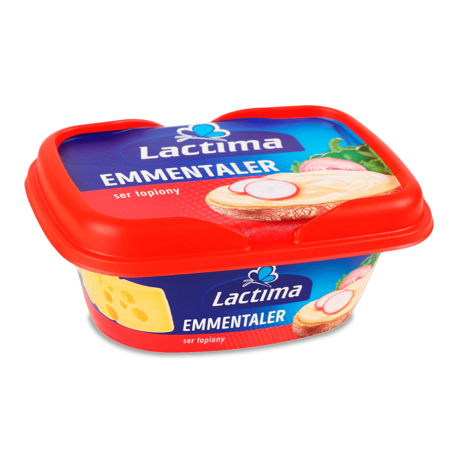 Сир плавлений Lactima «Емменталь» 52,5% - 1