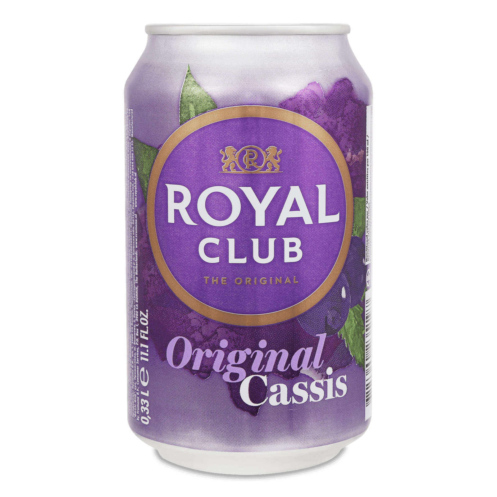 Напій Royal Club «Чорна смородина» безалкогольний газований - 1