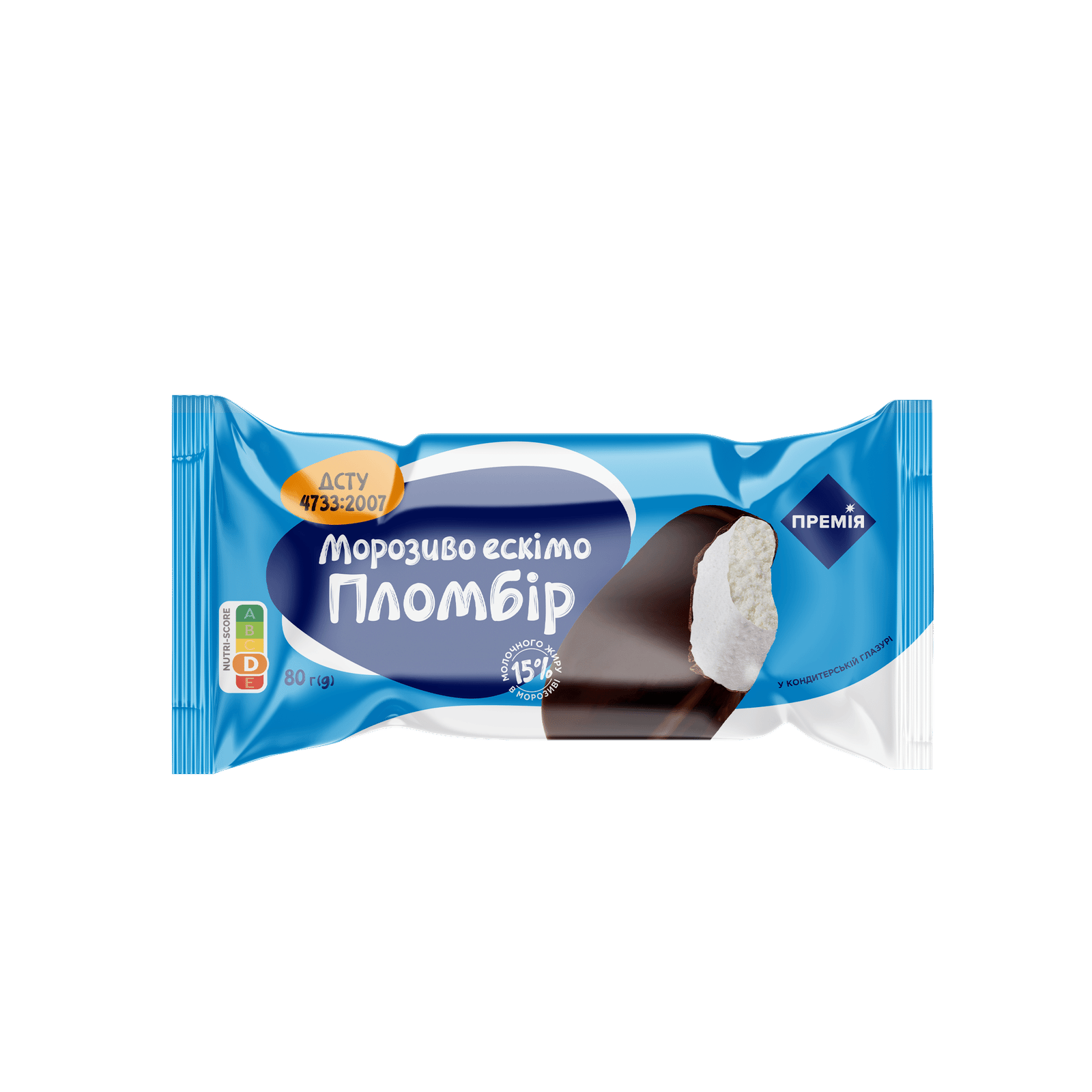Морозиво ескімо пломбір «Премія»® - 1