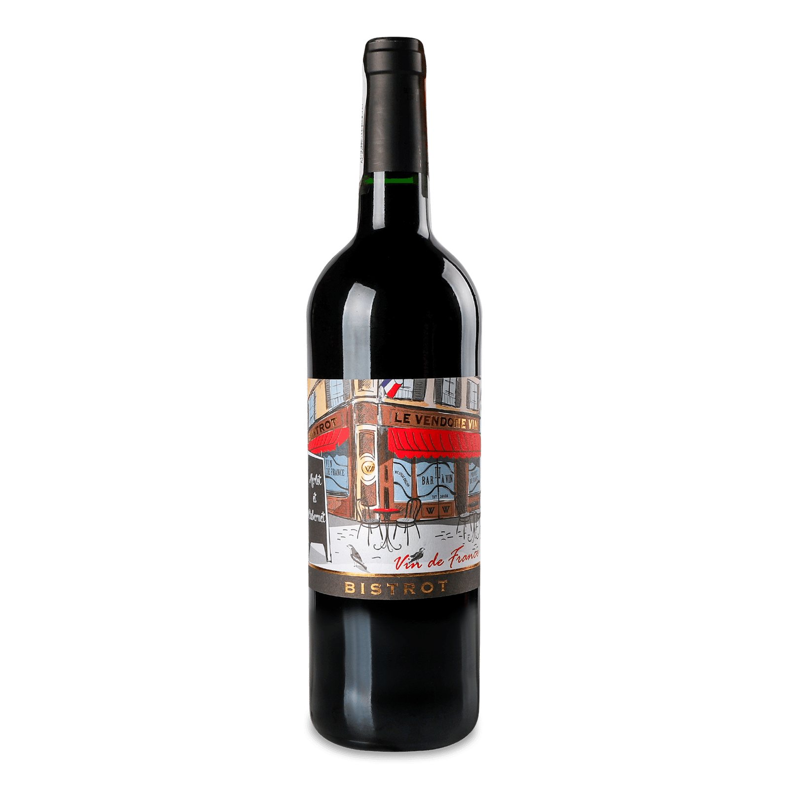 Вино Bistrot Merlot Cabernet - 1