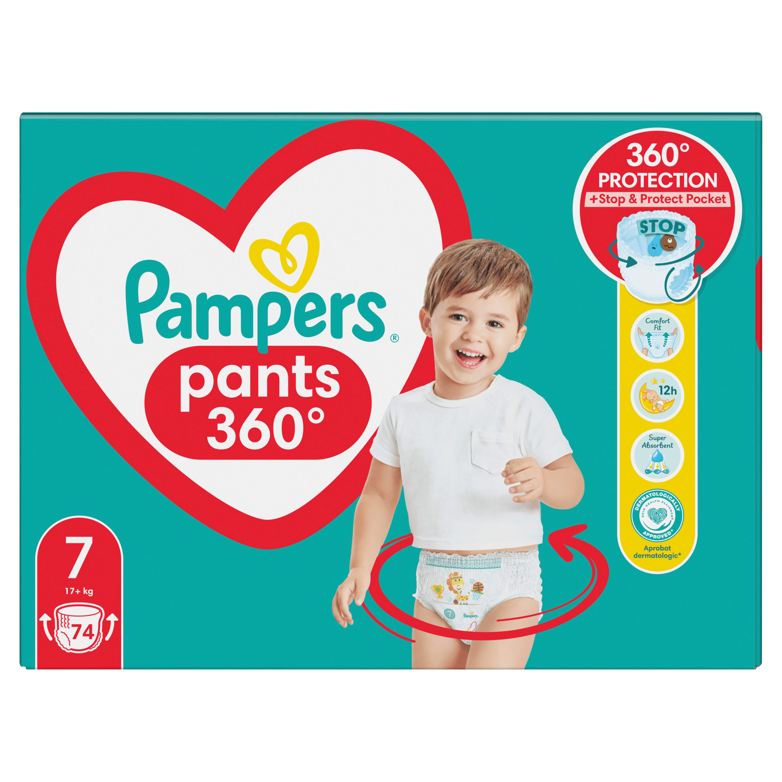 Підгузки-трусики Pampers Pants 7 (17+ кг) - 2