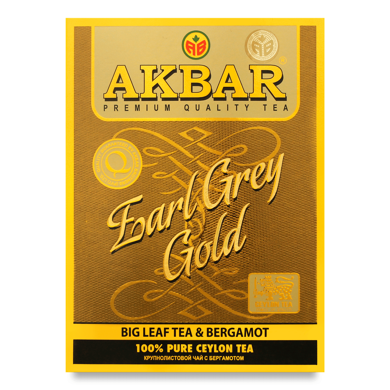 Чай чорний Akbar Gold Earl Grey - 1