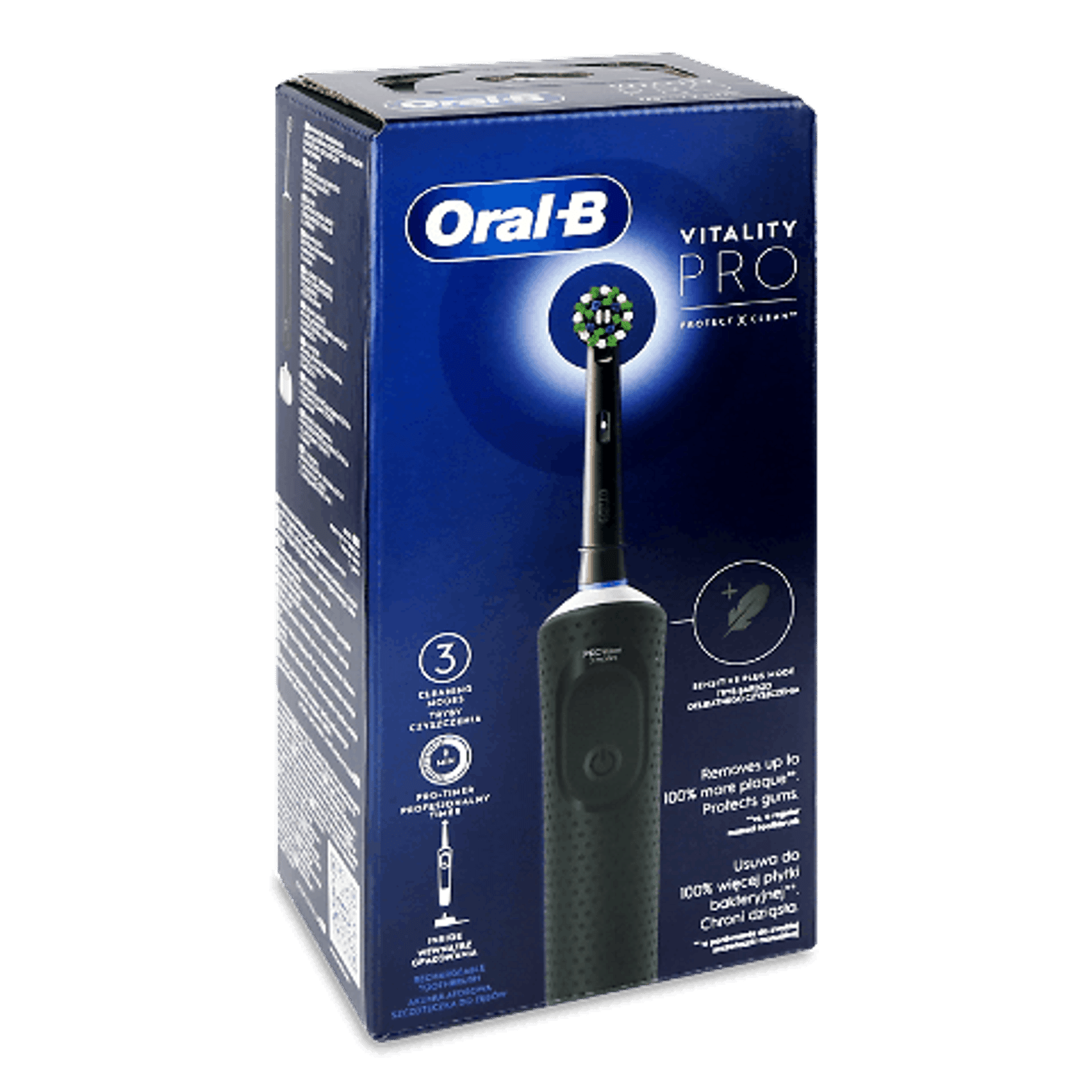 Щітка зубна Oral-B Vitality Pro D103.413.3 Black - 1