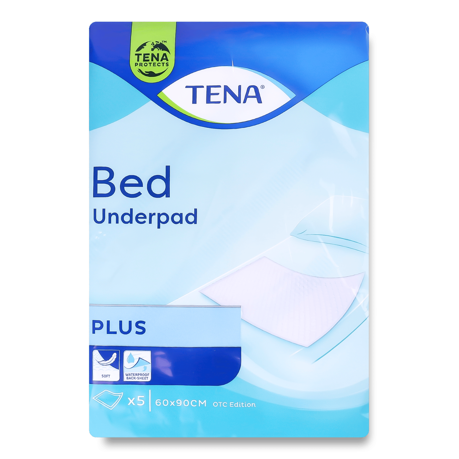 Пелюшки Tena Bed Plus 60X90 см - 1