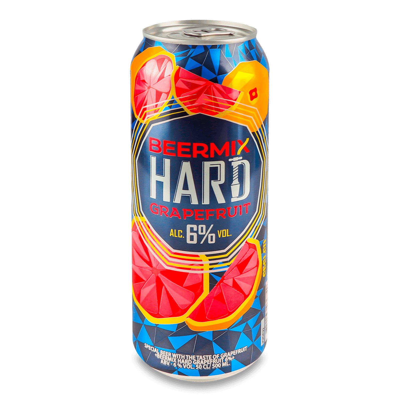 Пиво Оболонь Beermix Hard грейпфрут нефільтроване з/б - 1