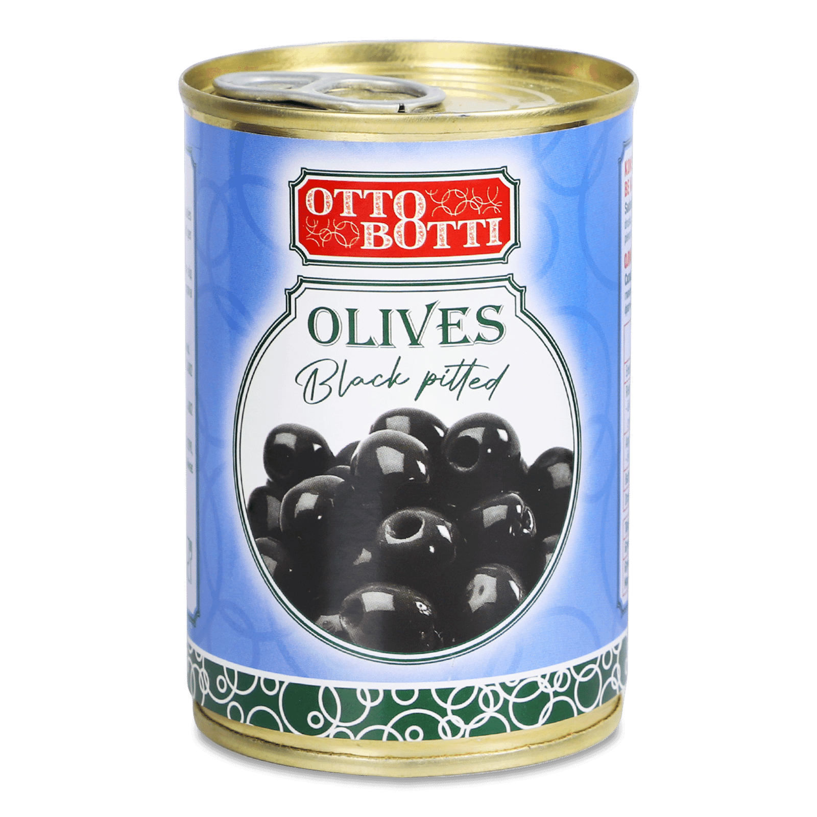 Оливки чорні Otto Botti без кісточок - 1