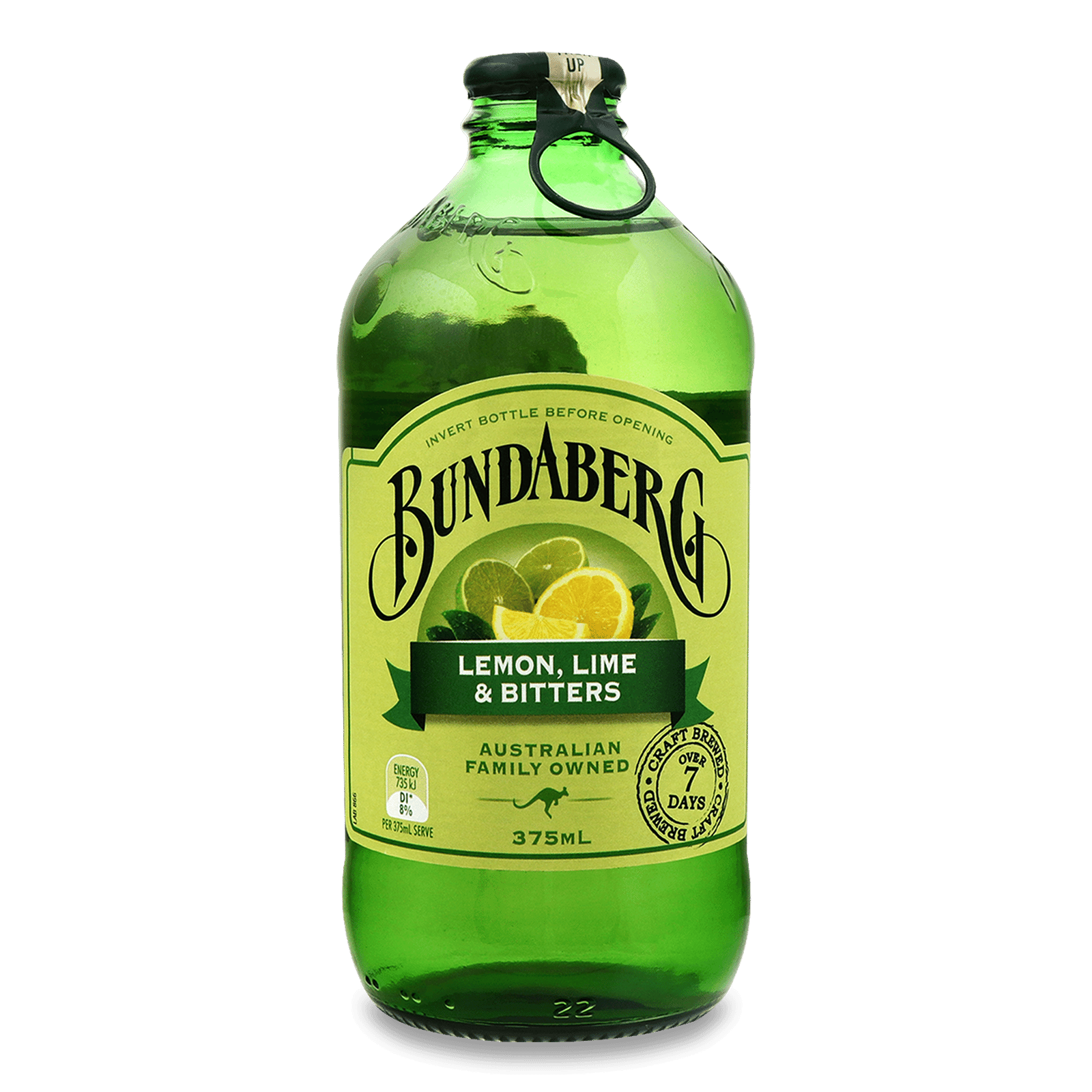 Напій Bundaberg Lemon Lime & Bitters безалкогольний сильногазований - 1