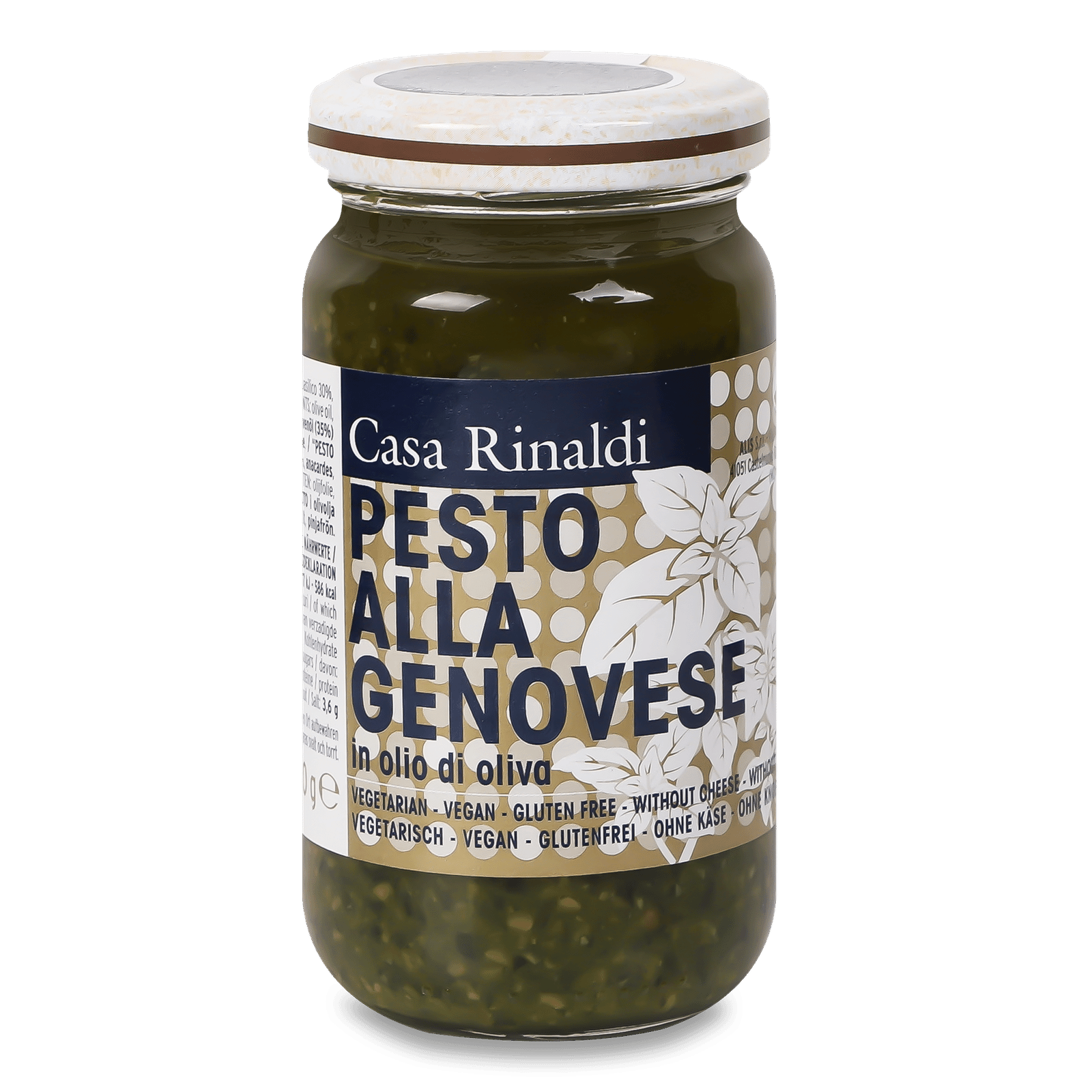 Крем-паста Casa Rinaldi песто «Генуя» в оливковій олії - 1