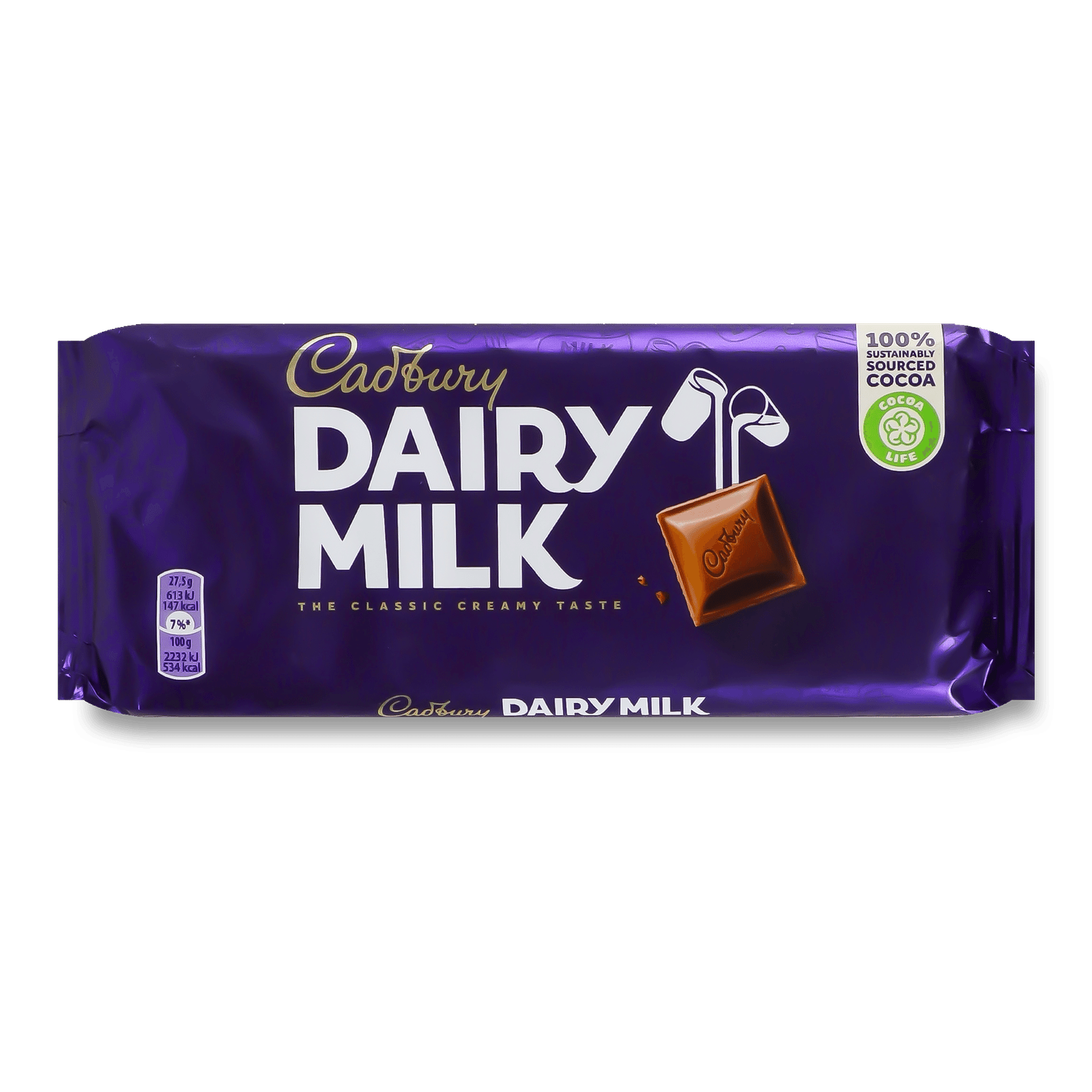 Шоколад молочний Cadbury - 1