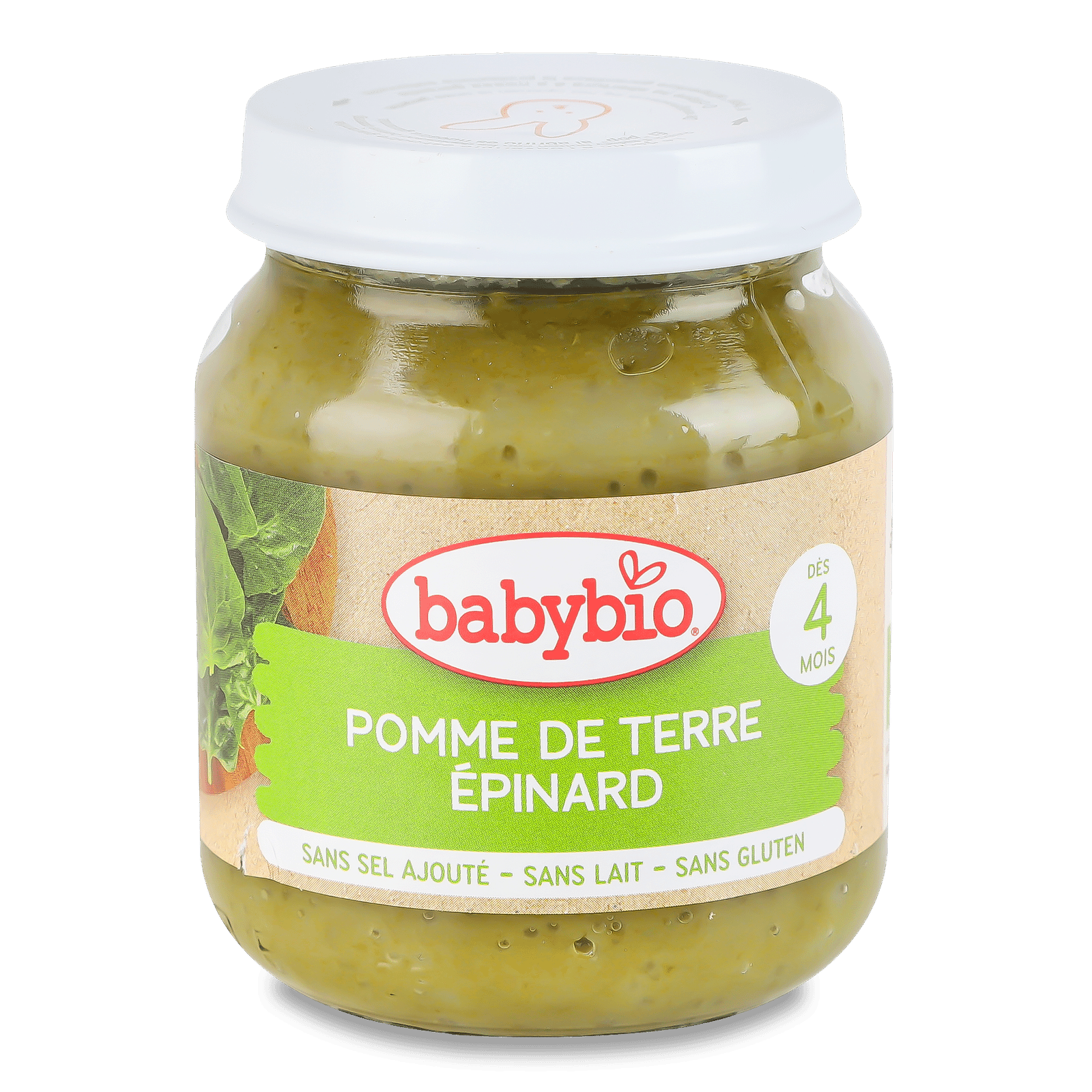 Пюре Babybio з картоплі та шпинату органічне - 1