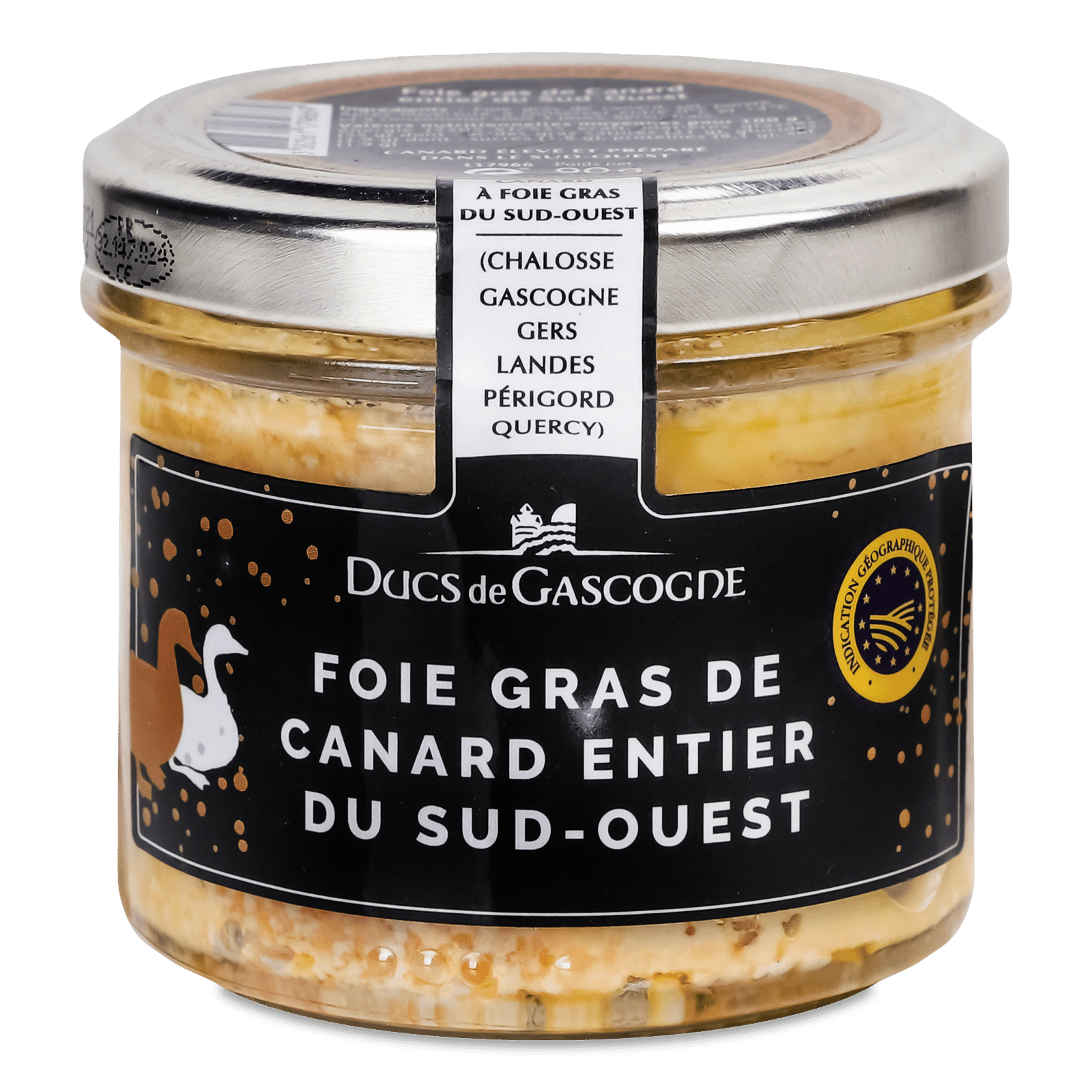 Фуа-гра Ducs de Gascogne з цілої качиної печінки - 1