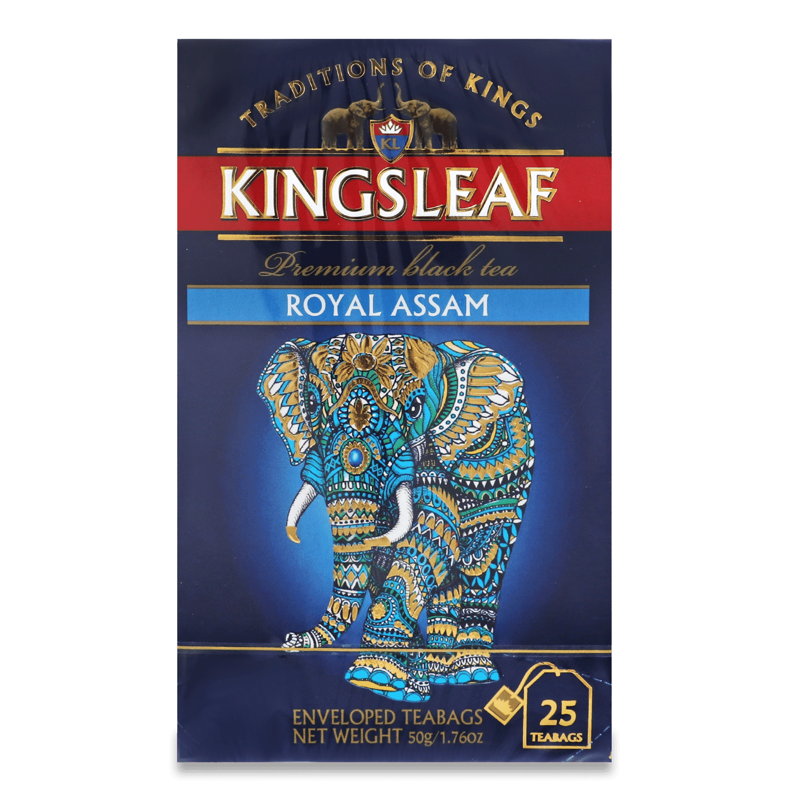 Чай чорний Kingsleaf Royal Assam, конверт - 1