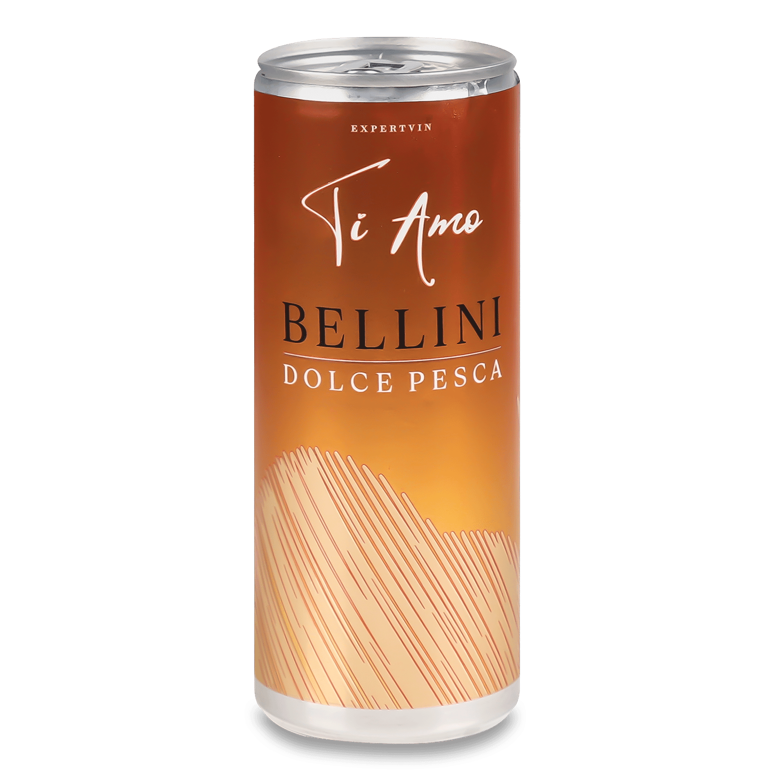 Напій винний Ti Amo Bellini orange sweet з/б - 1
