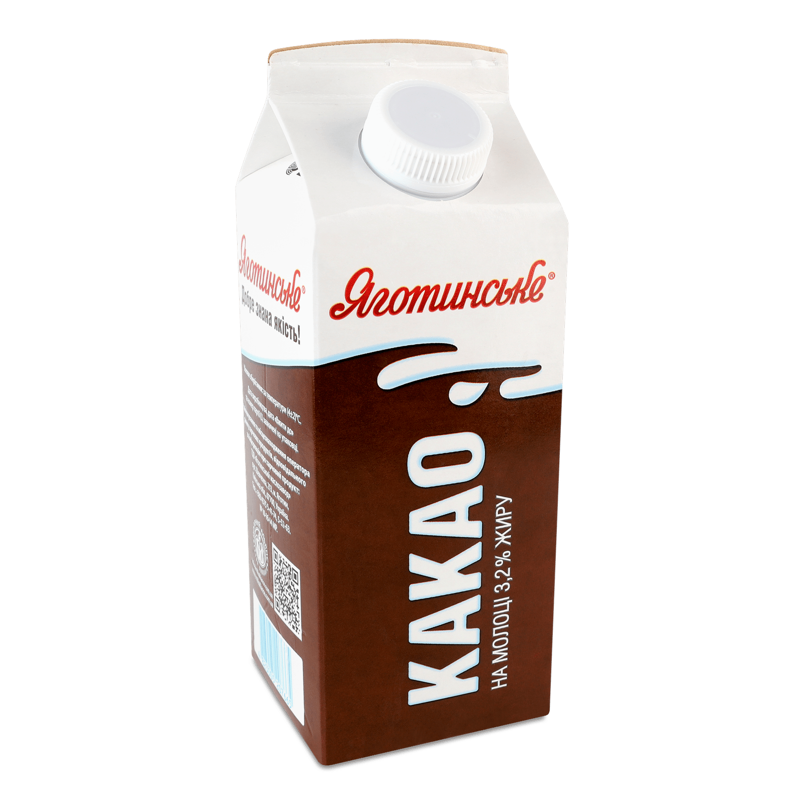 Напій молочний Яготинське какао 3,2% пюр-пак - 1