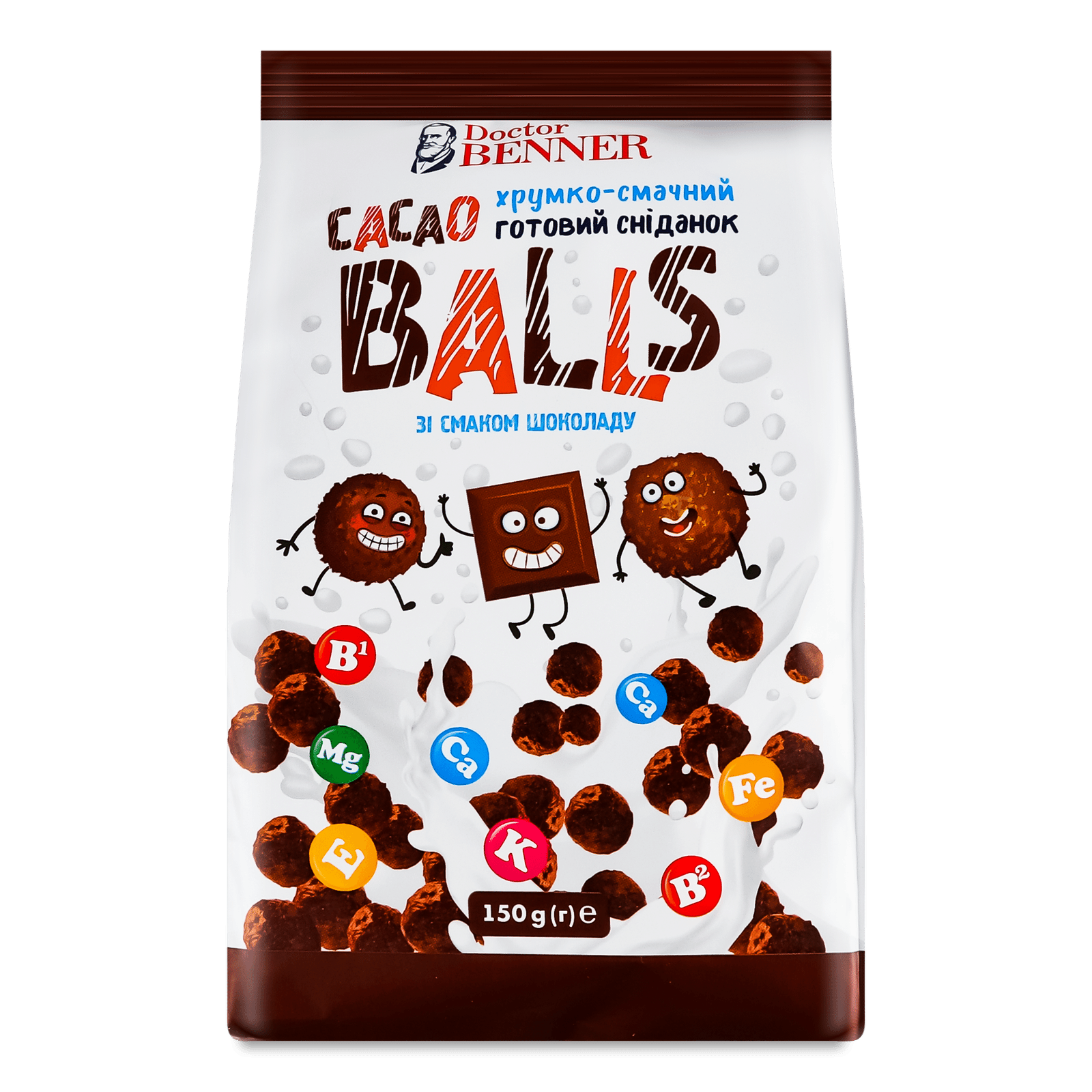Сніданок готовий Doctor Benner Cacao Balls - 1
