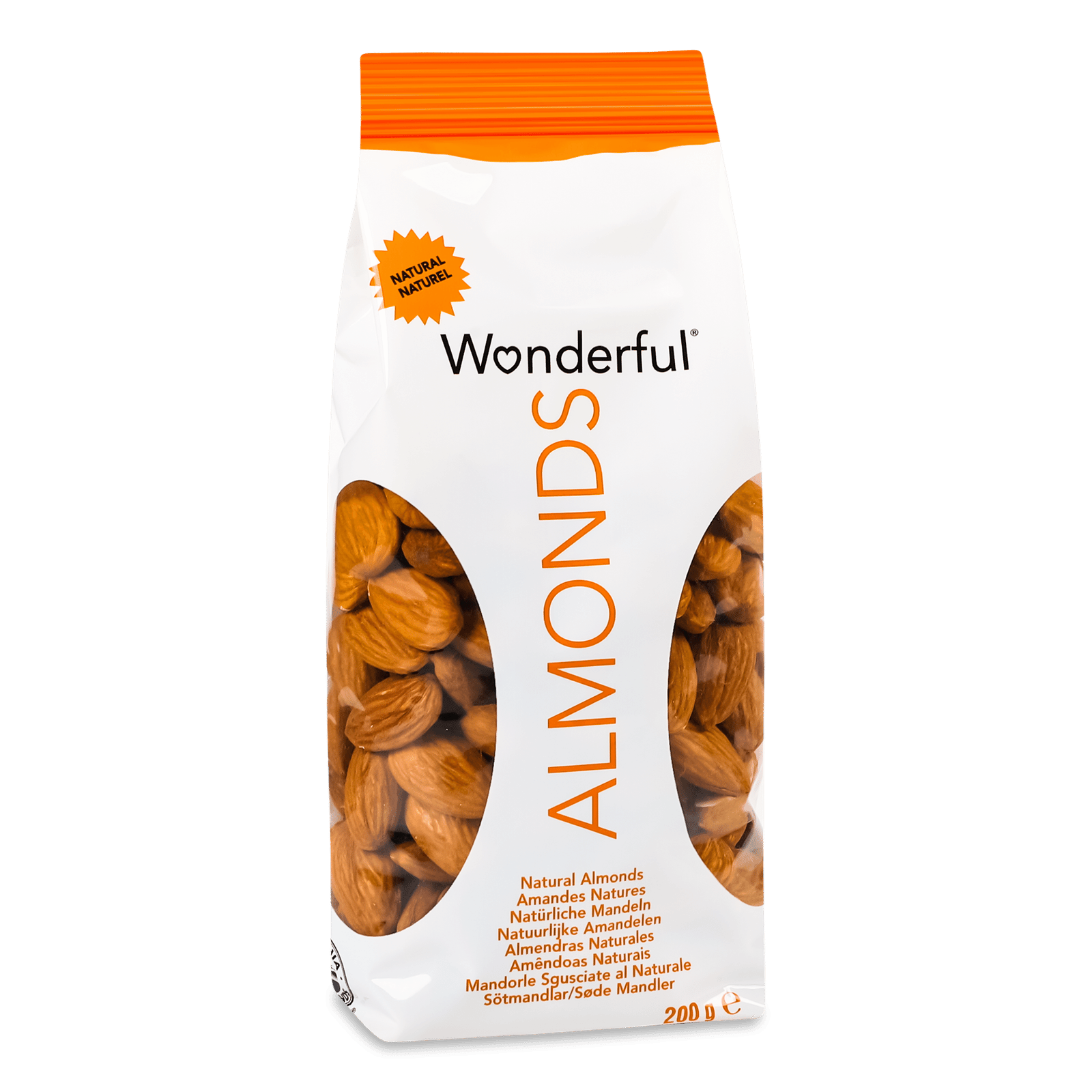 Мигдаль Wonderful Almonds Natural - 1