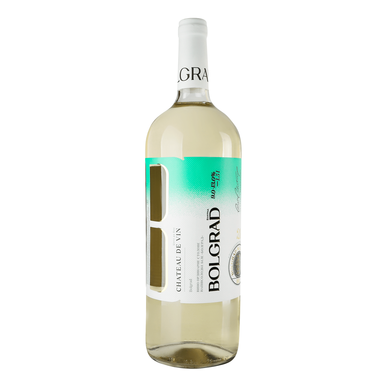 Вино Bolgrad «Шато де Вин» біле напівсолодке - 1