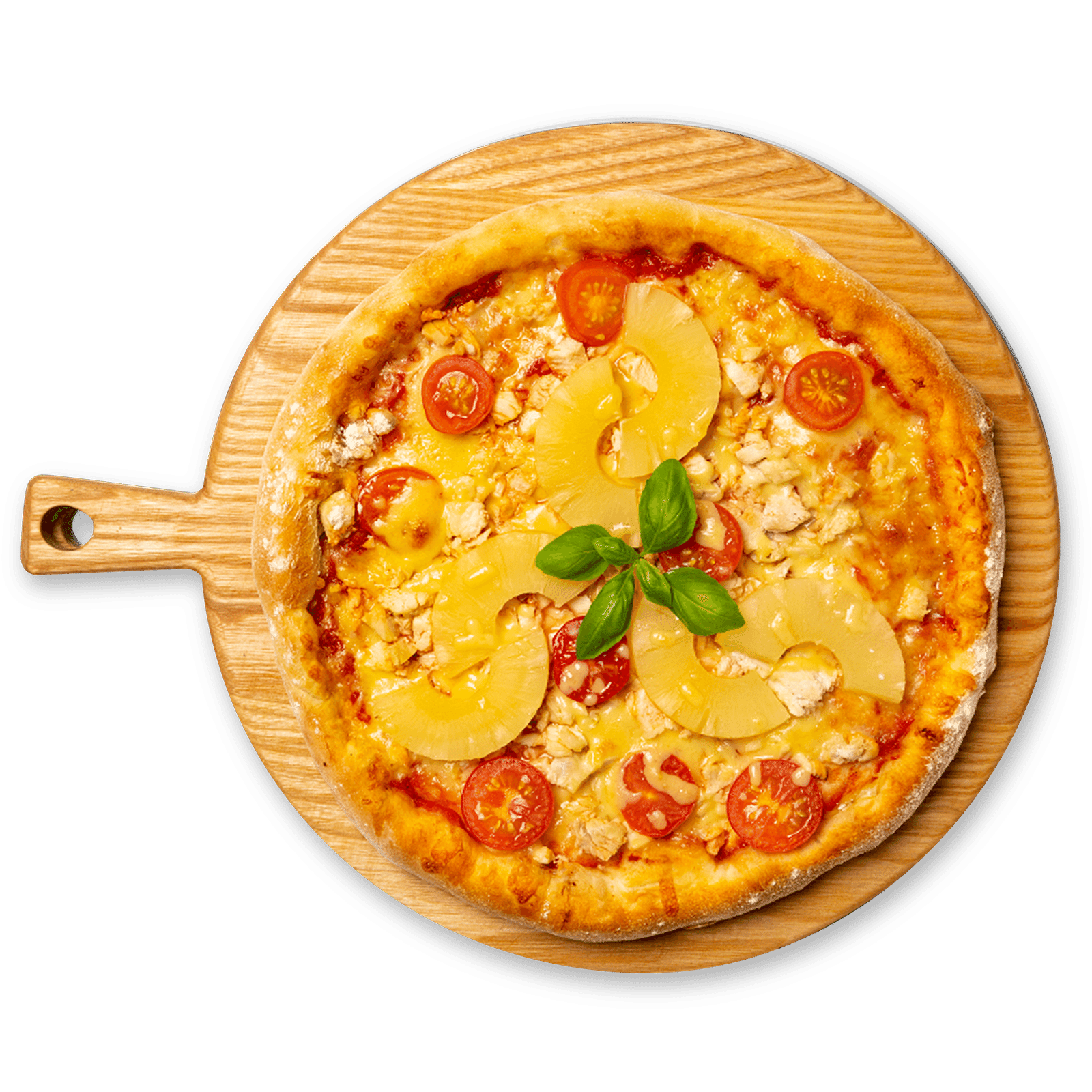 Піца з куркою та ананасом - 1