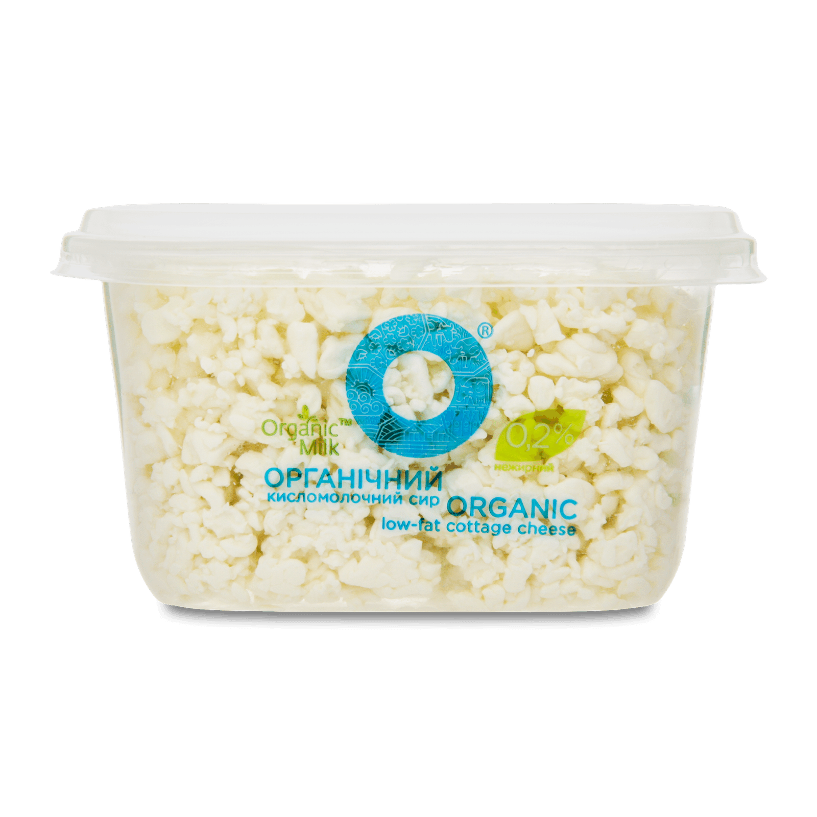 Сир кисломолочний Organic Milk 0,2% органічний нежирний - 1