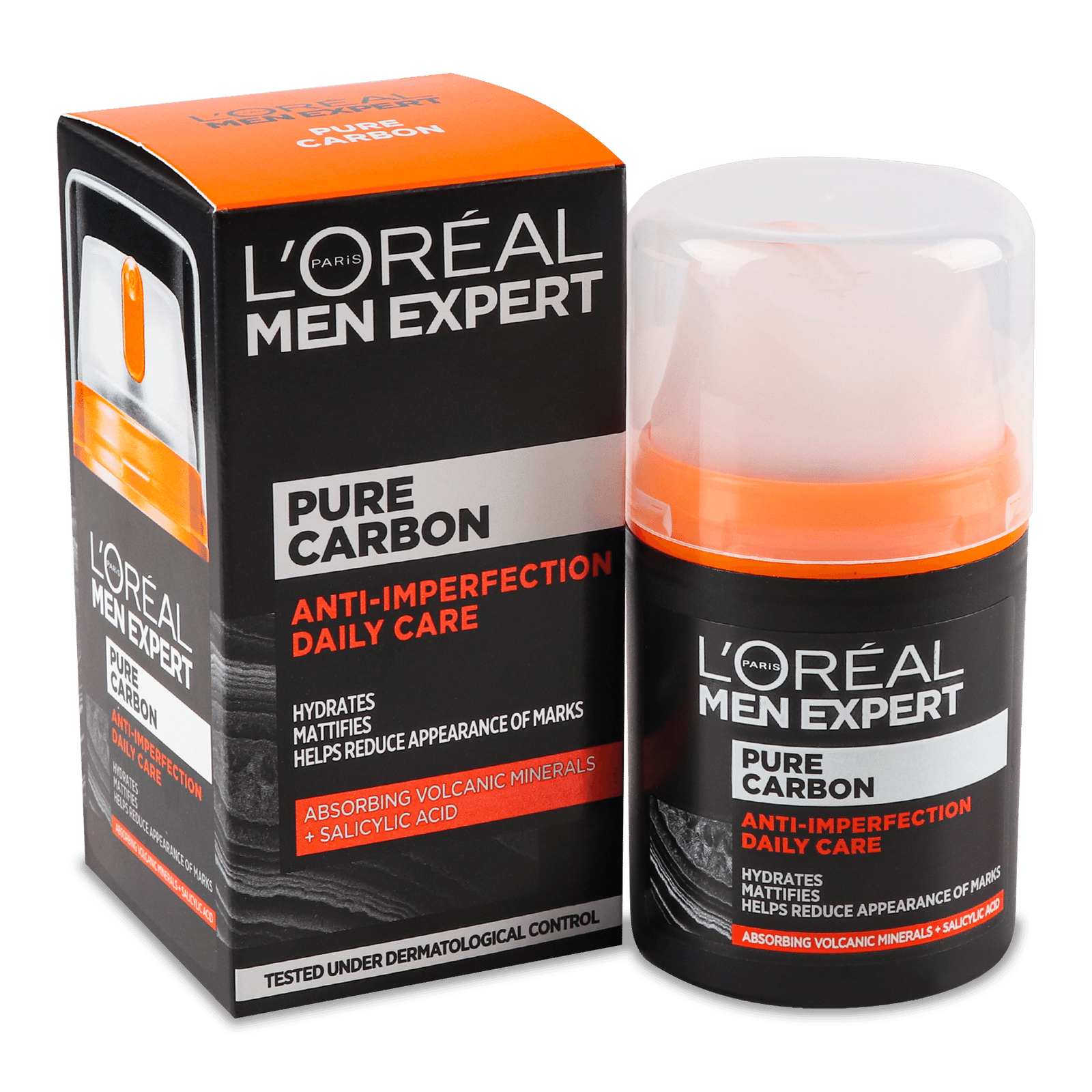 Крем для обличчя L'Oreal Men Expert Pure Carbon - 1