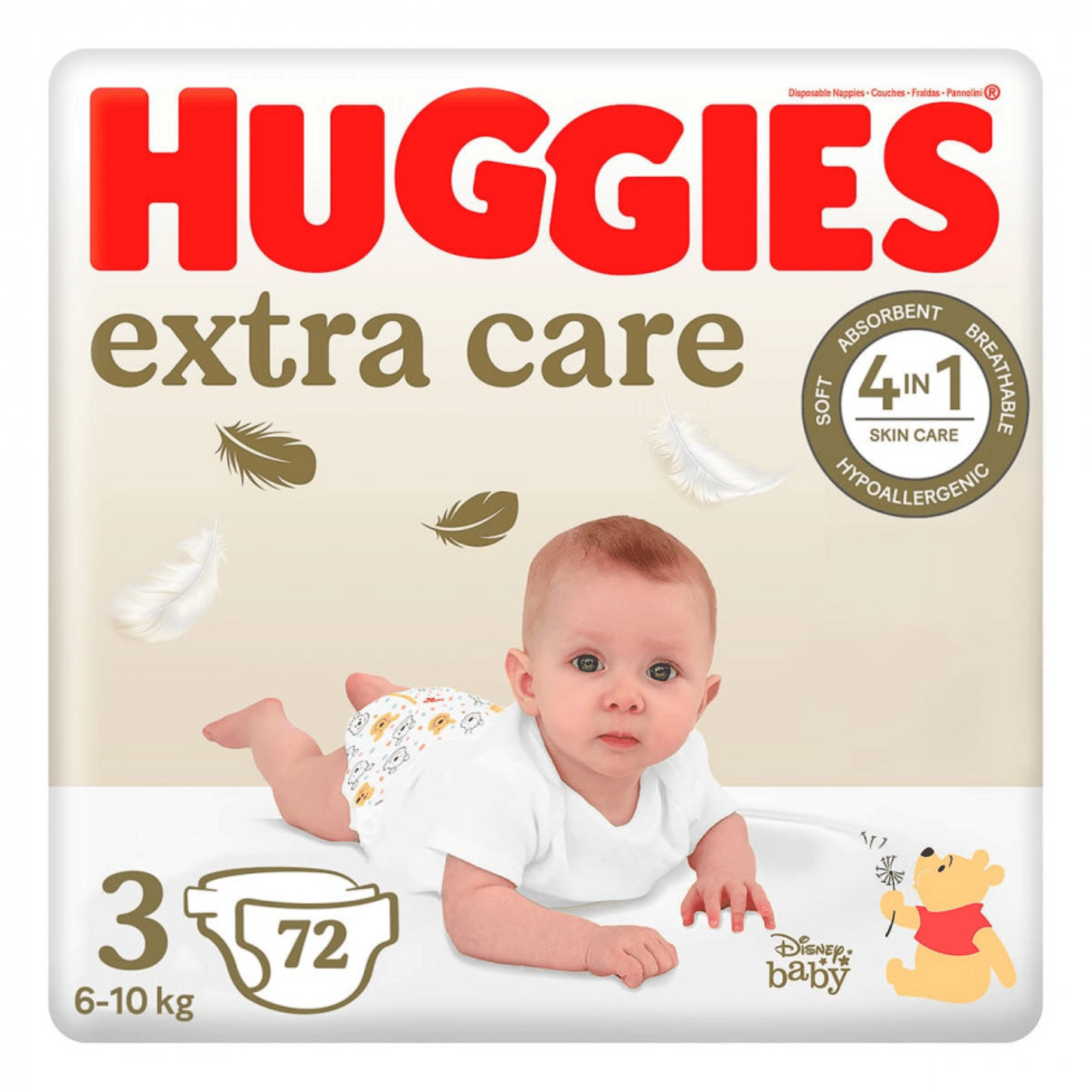 Підгузки Huggies Extra Care Mega 3 (6-10 кг) - 1