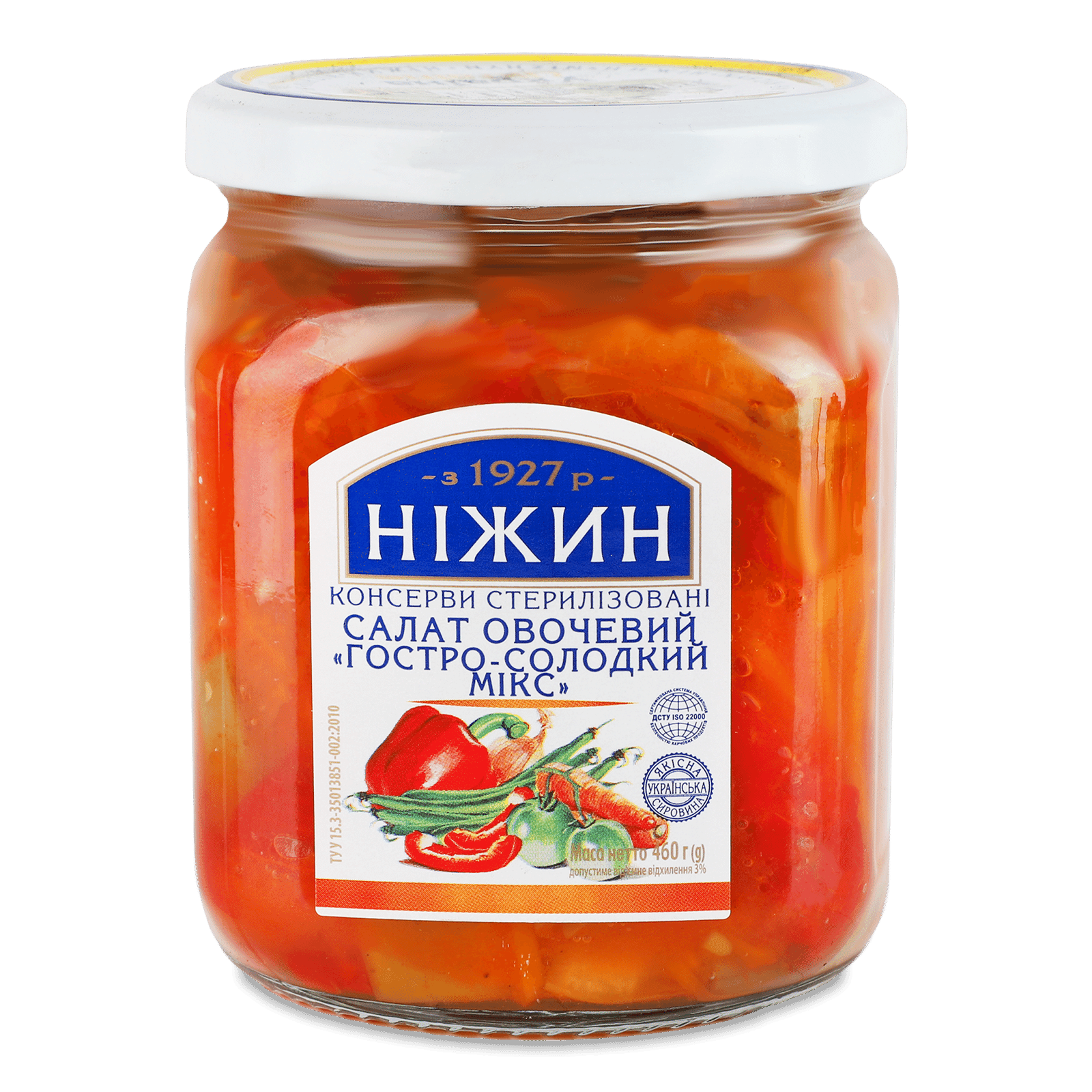 Салат Ніжин Гостро солодкий мікс овочевий - 1