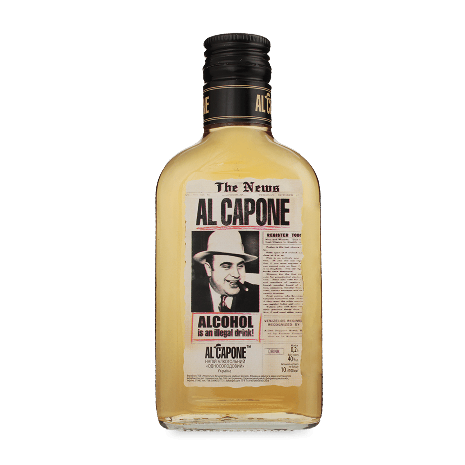 Напій алкогольний Al Capone Односолодовий - 1