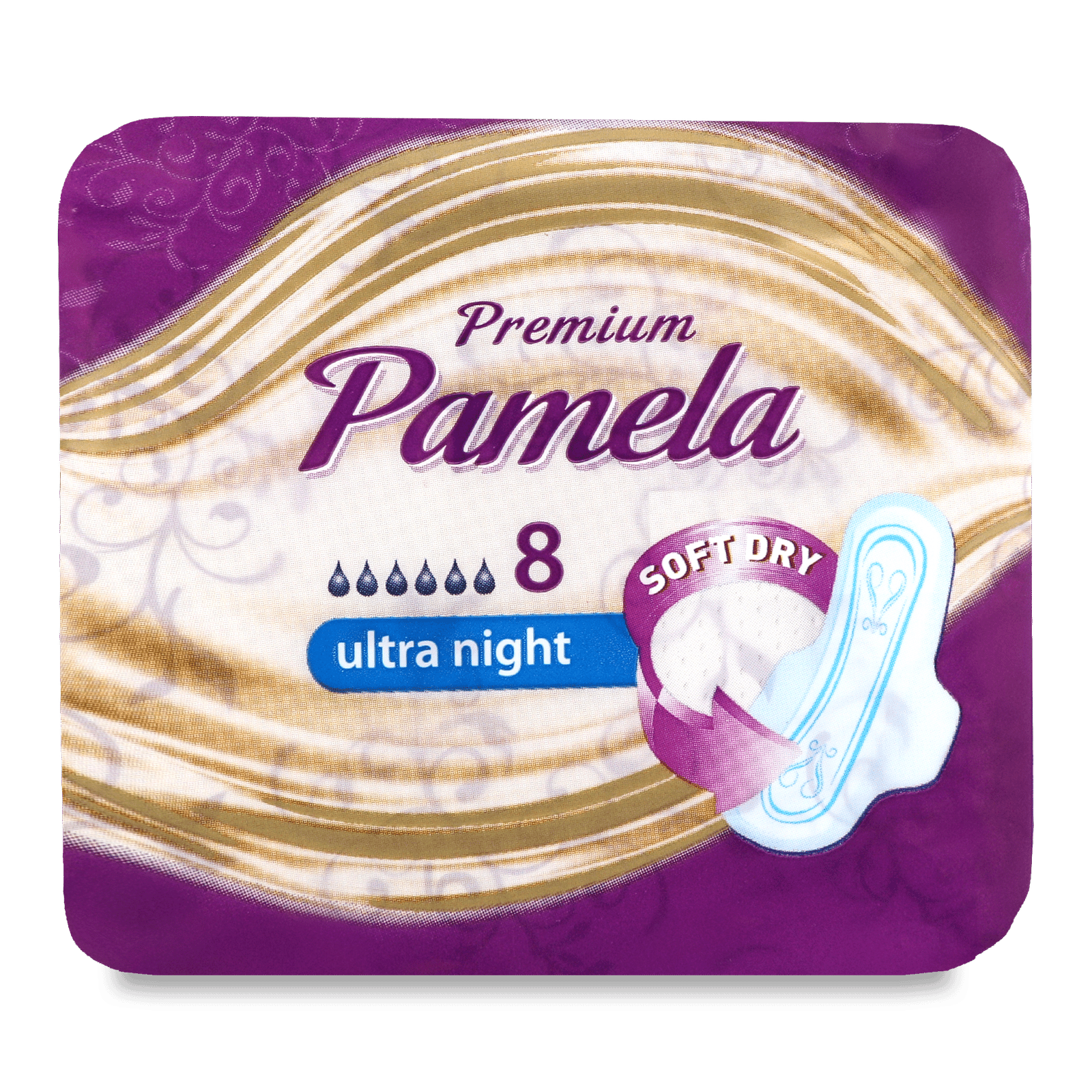 Прокладки гігієнічні Pamela Premium Ultra Night - 1