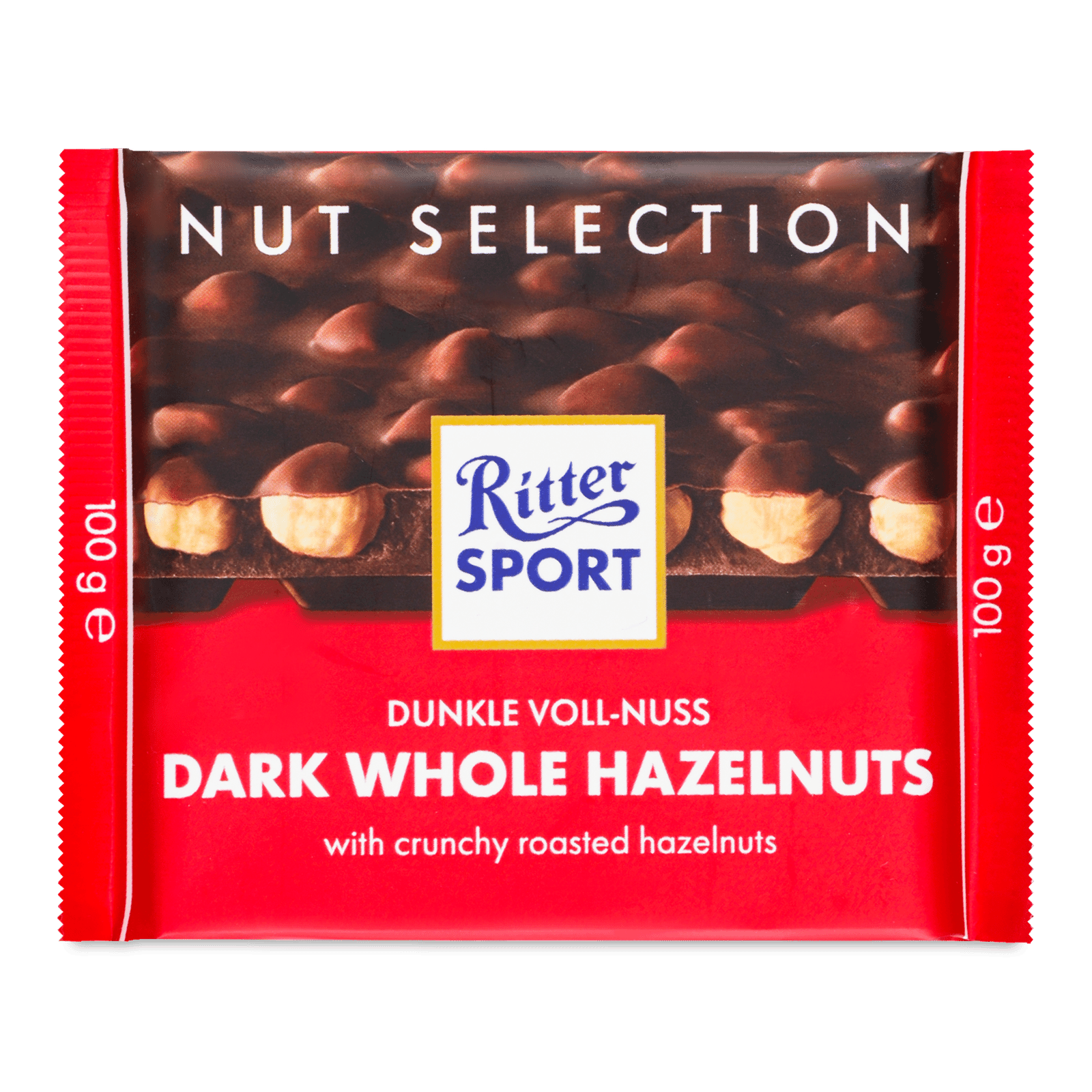 Шоколад темний Ritter Sport з цільними лісовими горіхами - 1