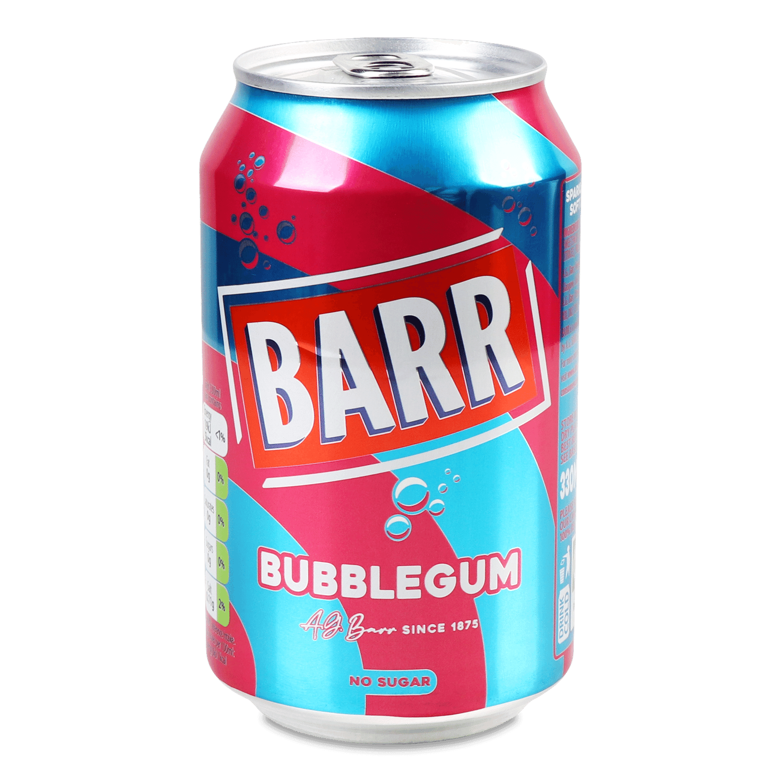 Напій Barr Bubblegum безалкогольний газований з/б - 1