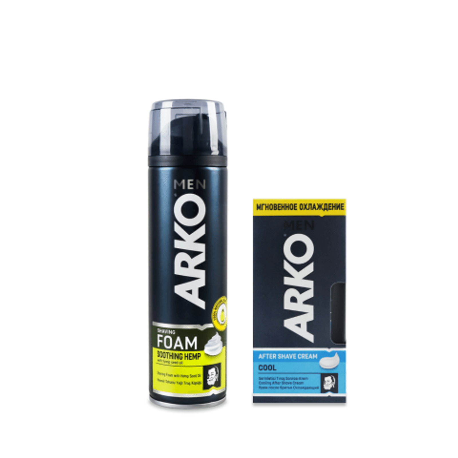 Разом дешевше піна для гоління та крем ARKO MEN - 1